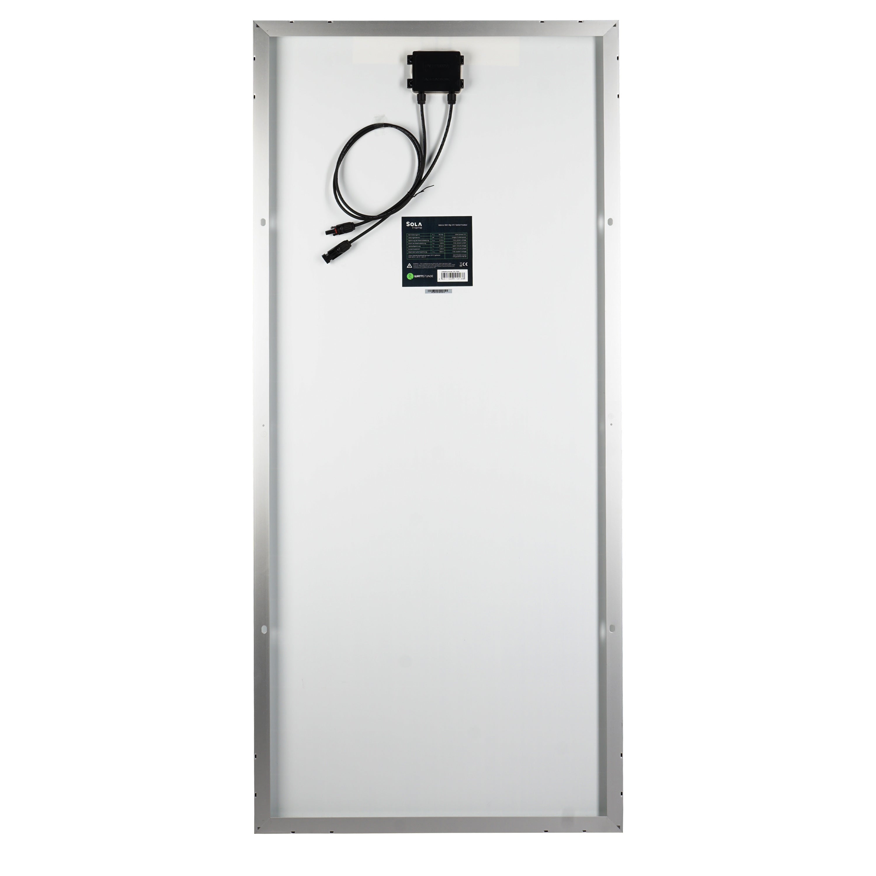 WATTSTUNDE® SOLA Frame Mono 160 Wp HV