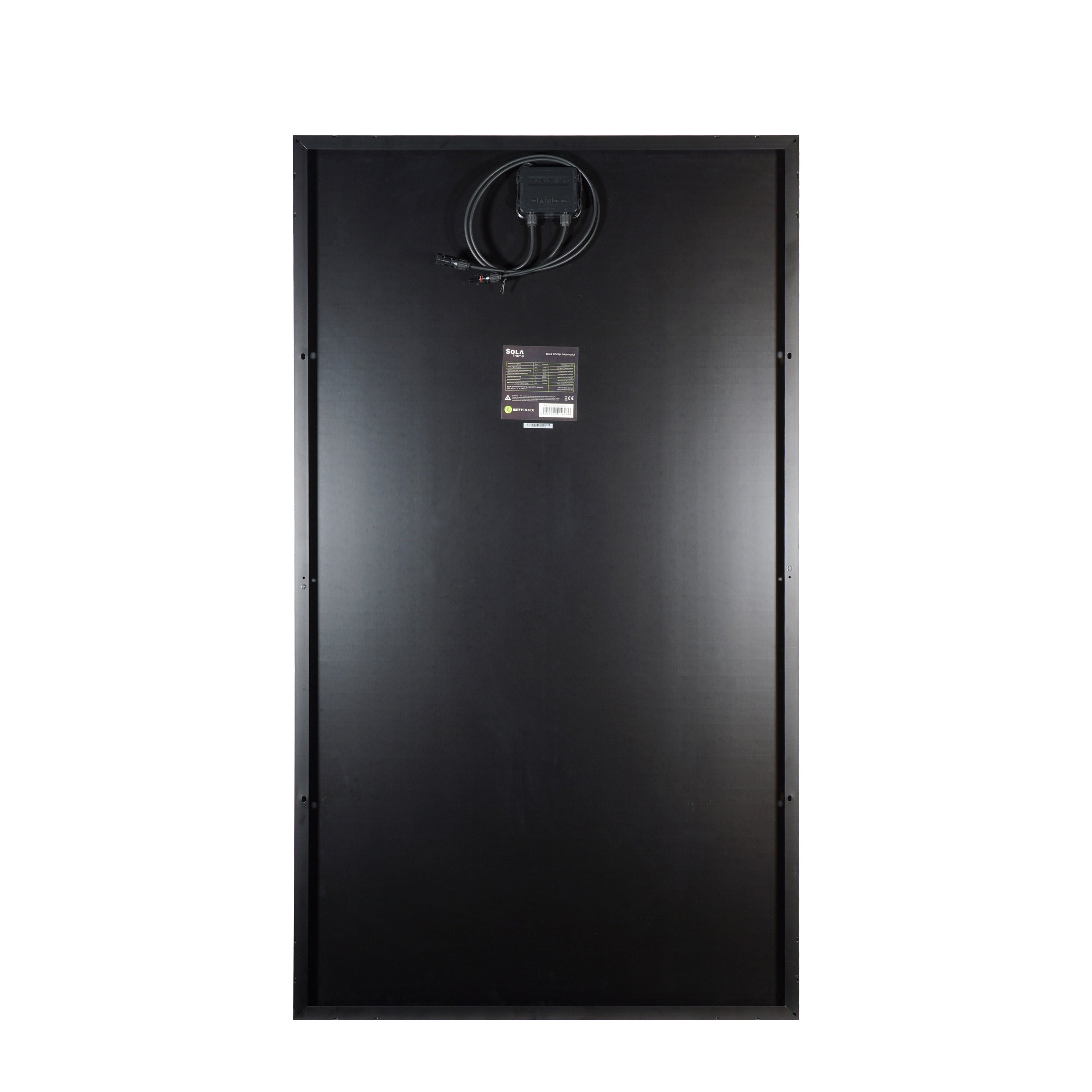 WATTSTUNDE® SOLA Frame Black 275 Wp