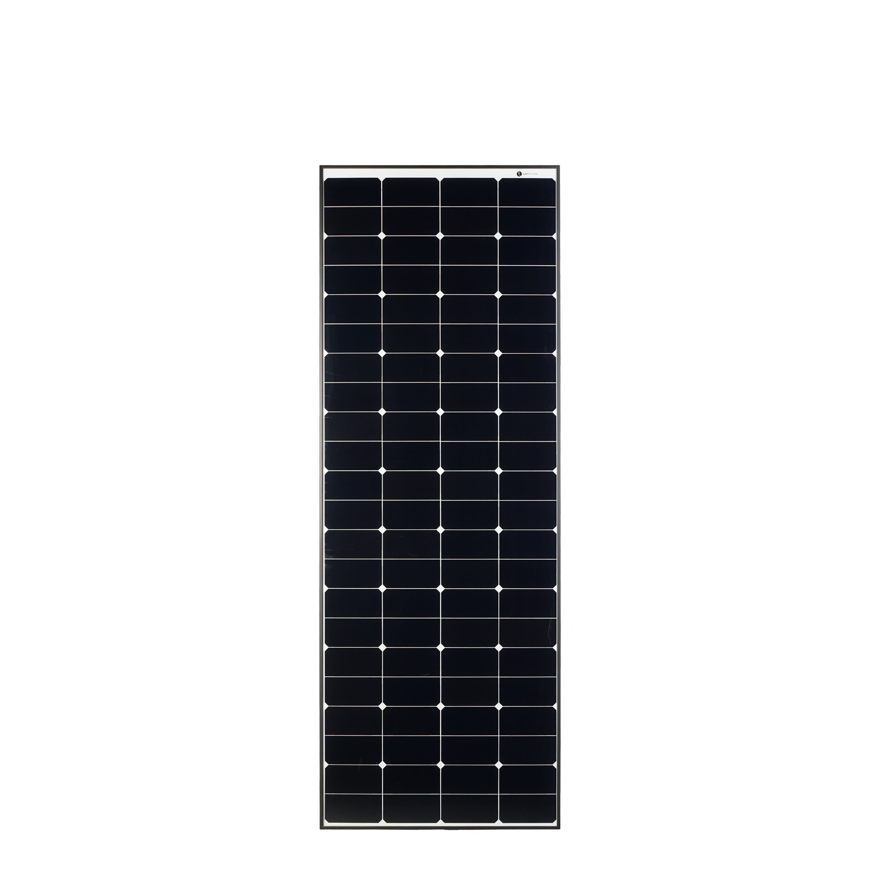 WATTSTUNDE® SOLA Frame Daylight Wohnmobil Komplettset 350 W schwarz