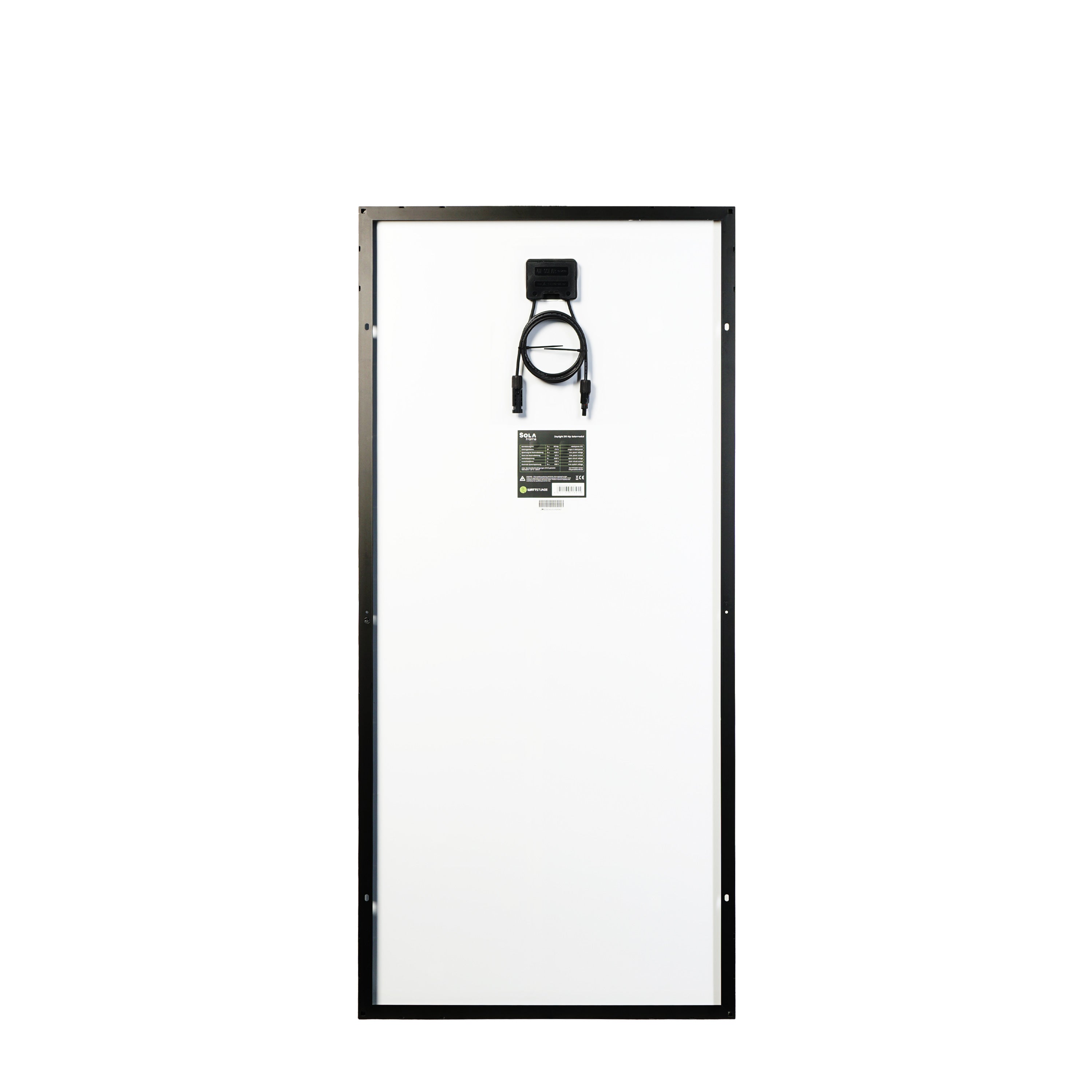 WATTSTUNDE® SOLA Frame Daylight 210 Wp