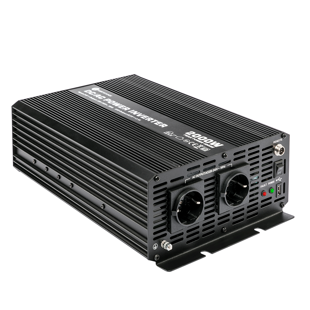 301-12002 - 2000 W / 4000 W 24 V Sinus Spannungswandler WS24/2000SI (5)