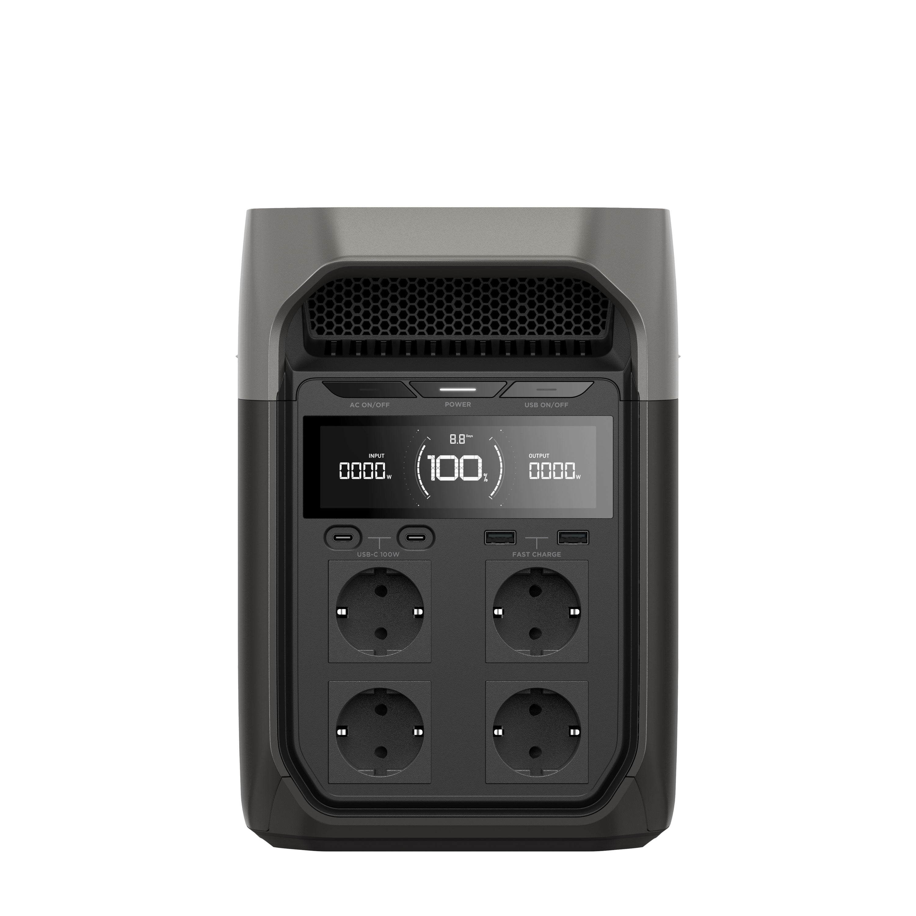 EcoFlow Alternator Charger Set mit 600 W Batterieladegerät mit DELTA 3 Powerstation