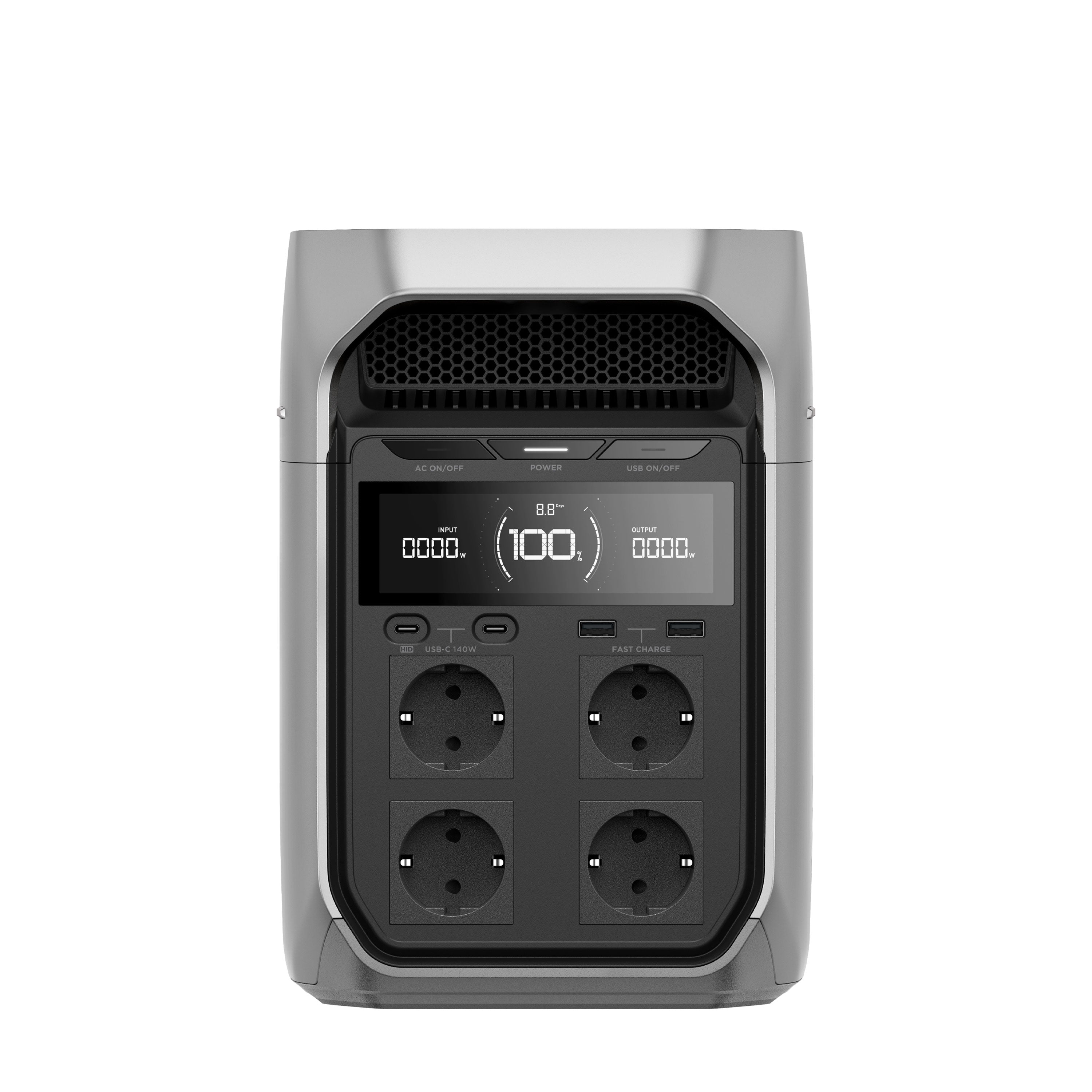 EcoFlow DELTA 3 Plus Powerstation Bundle mit WATTSTUNDE SOLA Ease 200W SunFolder Solartasche