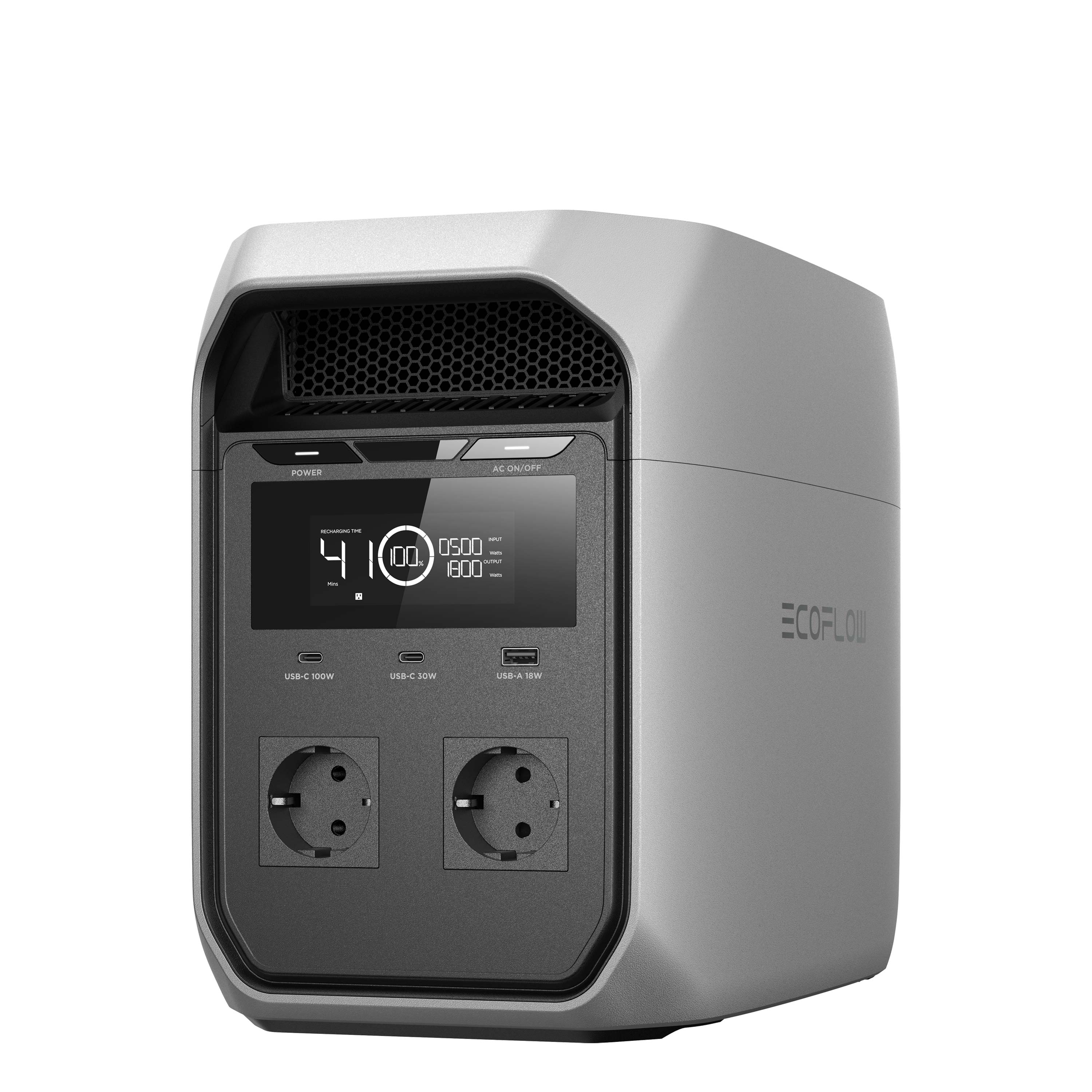 EcoFlow DELTA 3 Classic Powerstation Bundle mit WATTSTUNDE® SOLA Ease 200 Wp SunFolder Solartasche