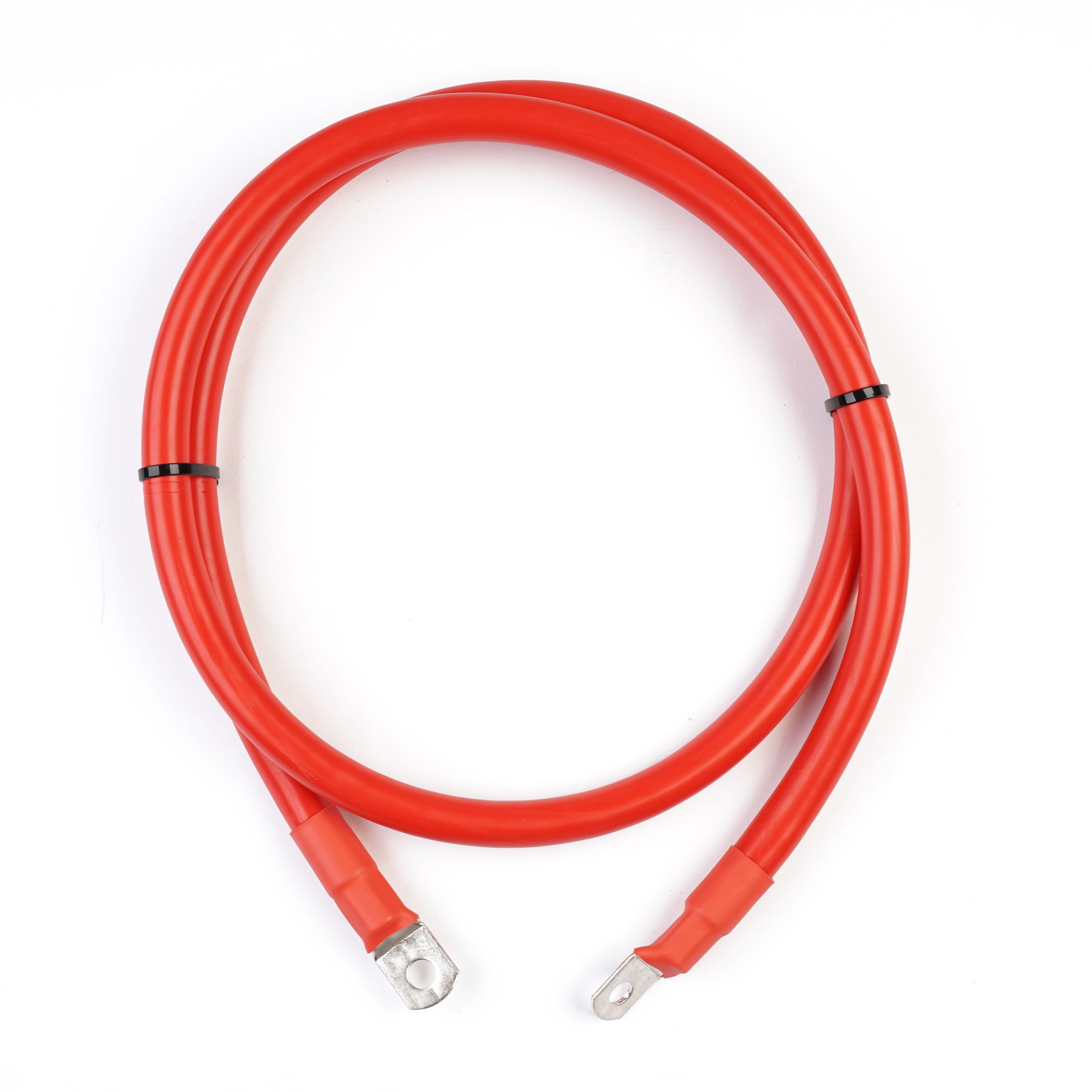 WATTSTUNDE® Batteriekabel 50 mm² M8/M8 130 cm rot