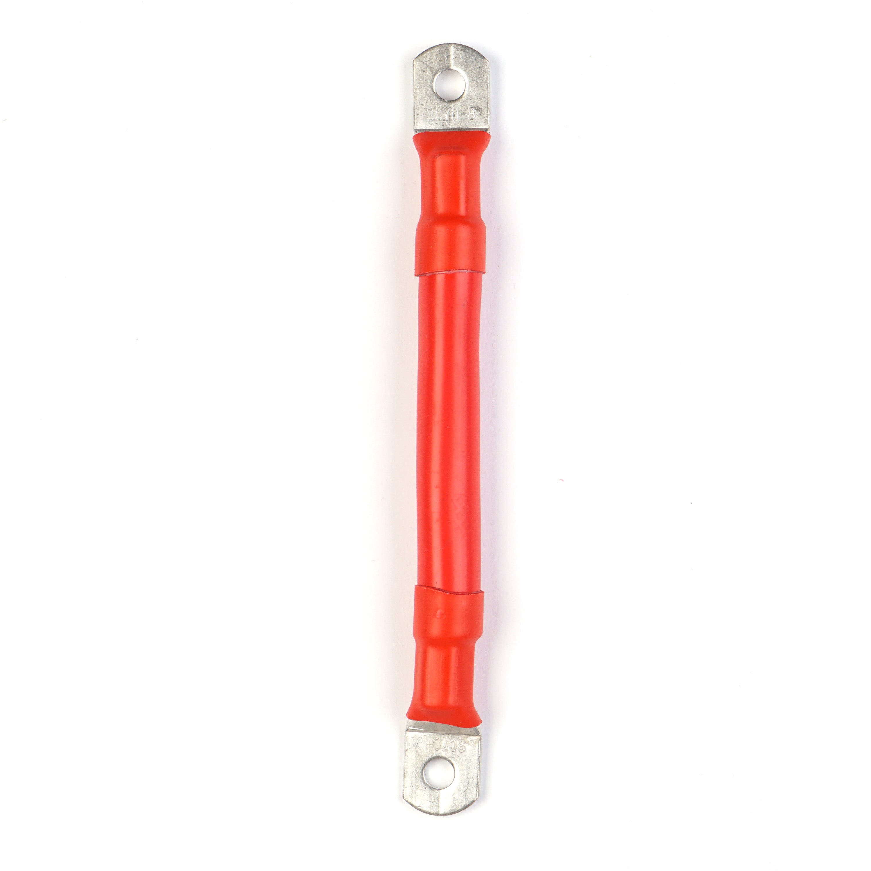 WATTSTUNDE® Batteriekabel 70 mm² M8/M8 15 cm rot
