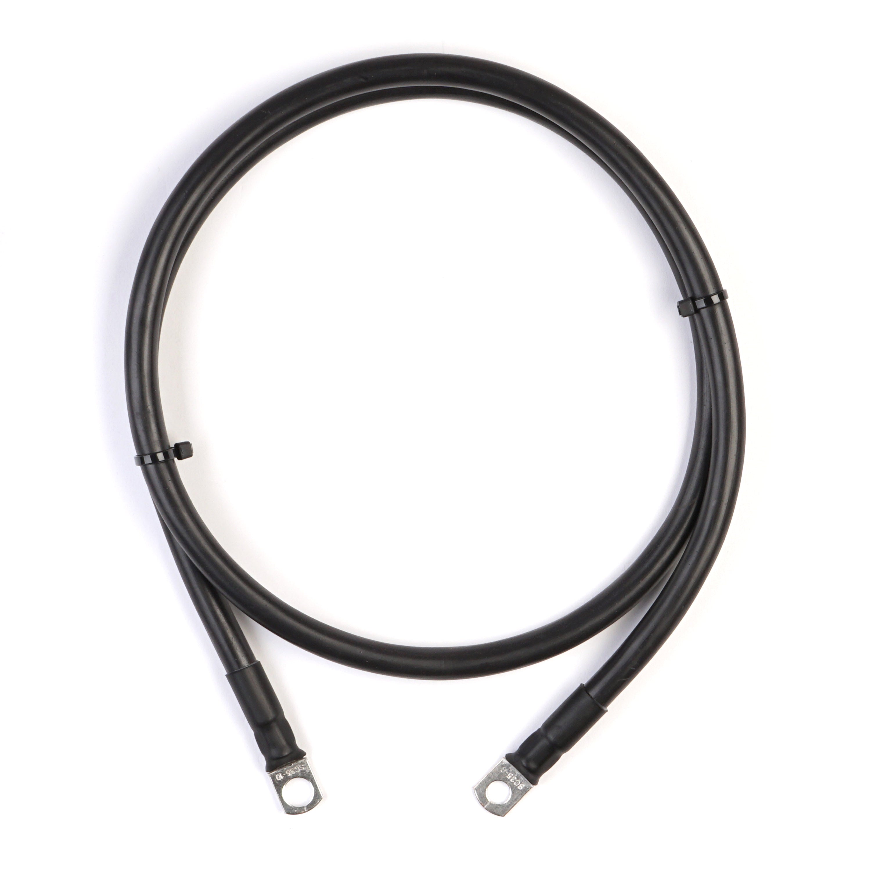WATTSTUNDE® Batteriekabel 35 mm² M8/M10 130 cm schwarz