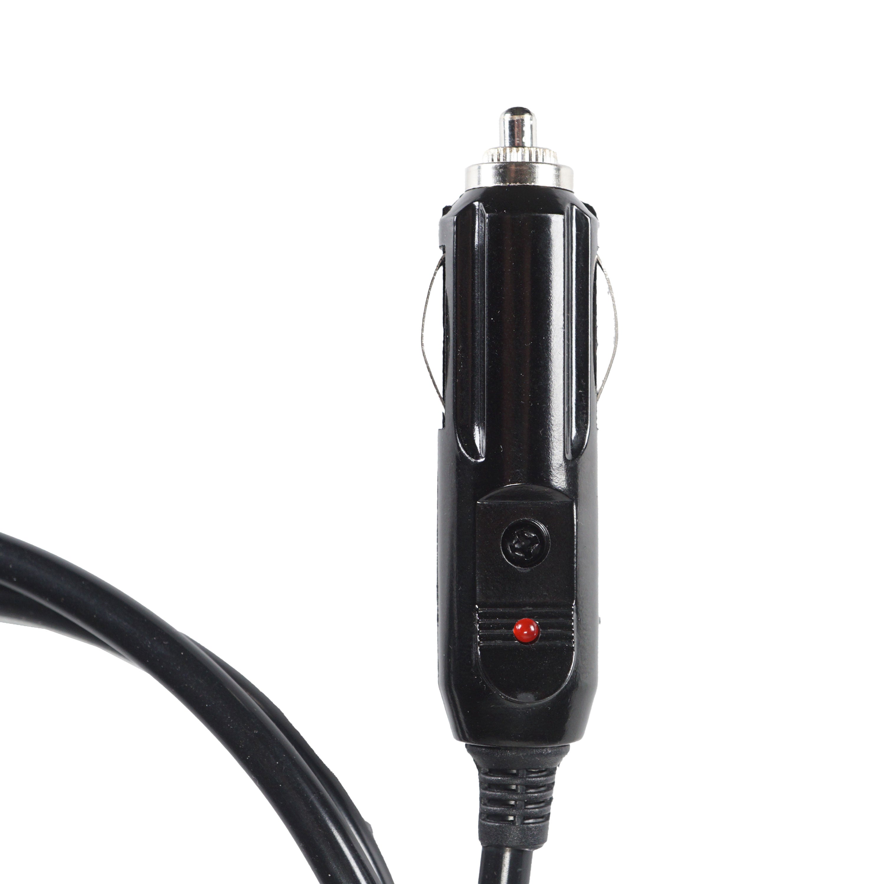WATTSTUNDE® Adapterkabel (2x)2,5mm² XT60i-Stecker/KFZ-Stecker 3m schwarz