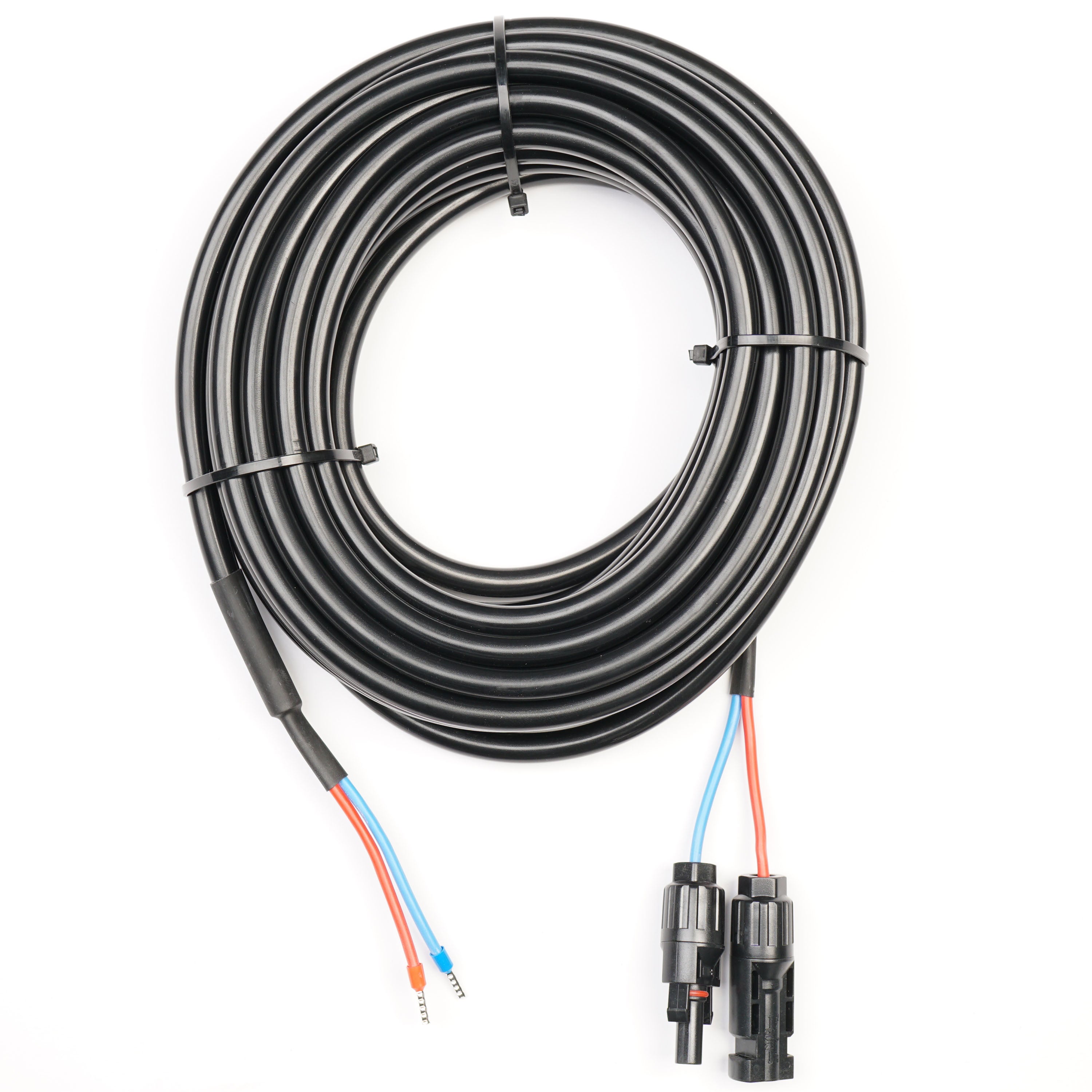 WATTSTUNDE® DAC 2.10 Anschlusskabel Solarmodul zu Laderegler 10 Meter 2 x 2,5 mm²