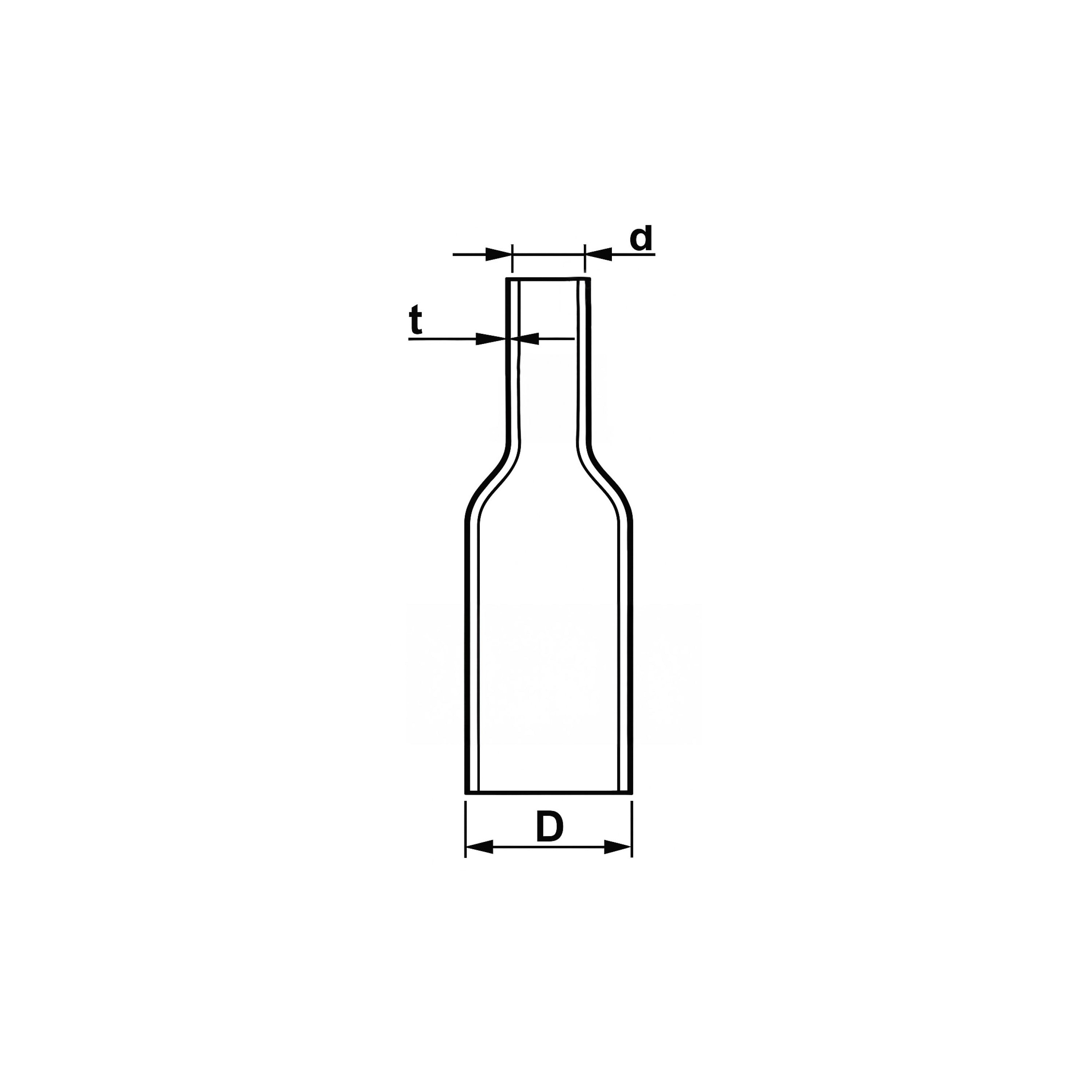 WATTSTUNDE® Schrumpfschlauch 9,5/4,8 mm 5 m schwarz