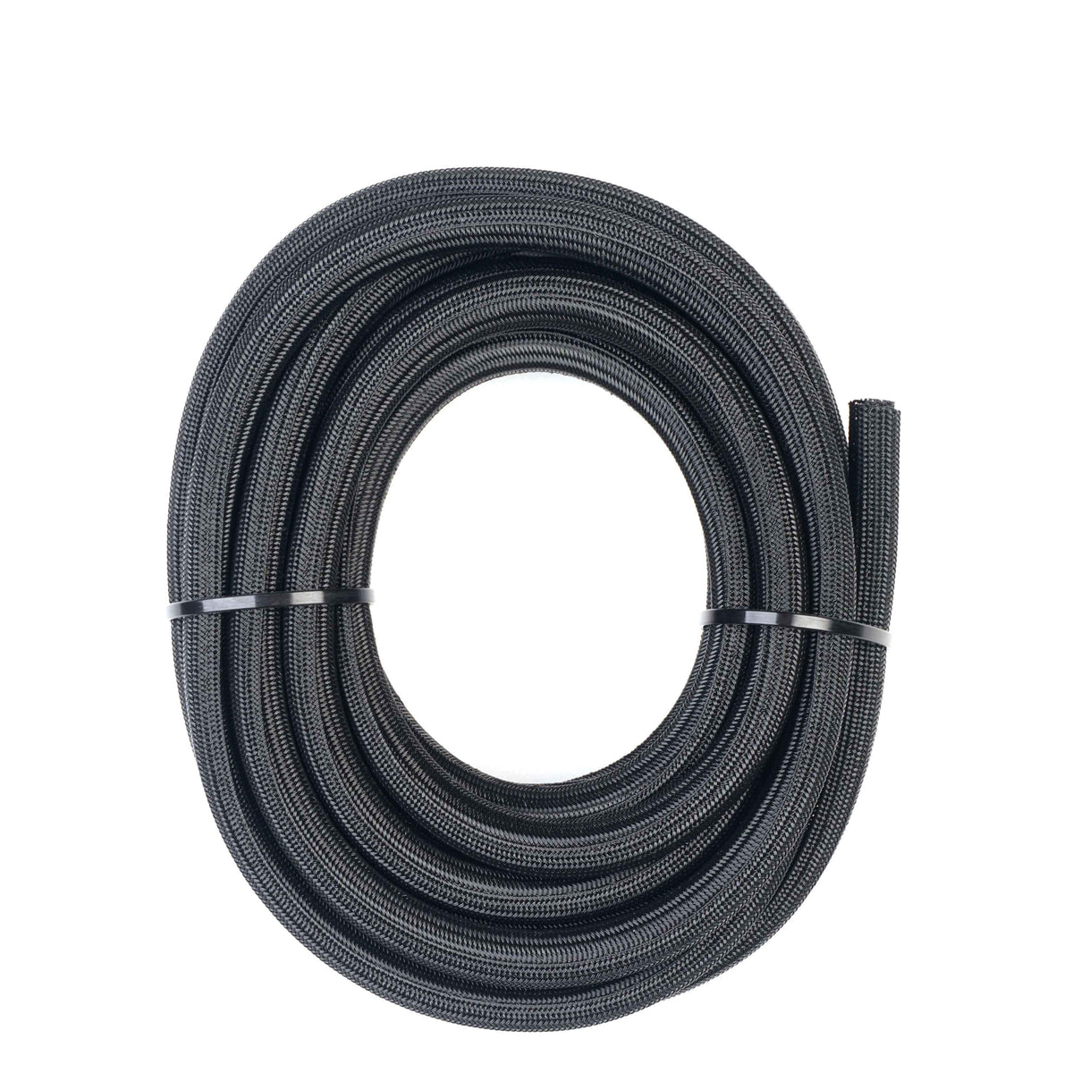 WATTSTUNDE® Geflechtschlauch offen 13 mm 5 m schwarz