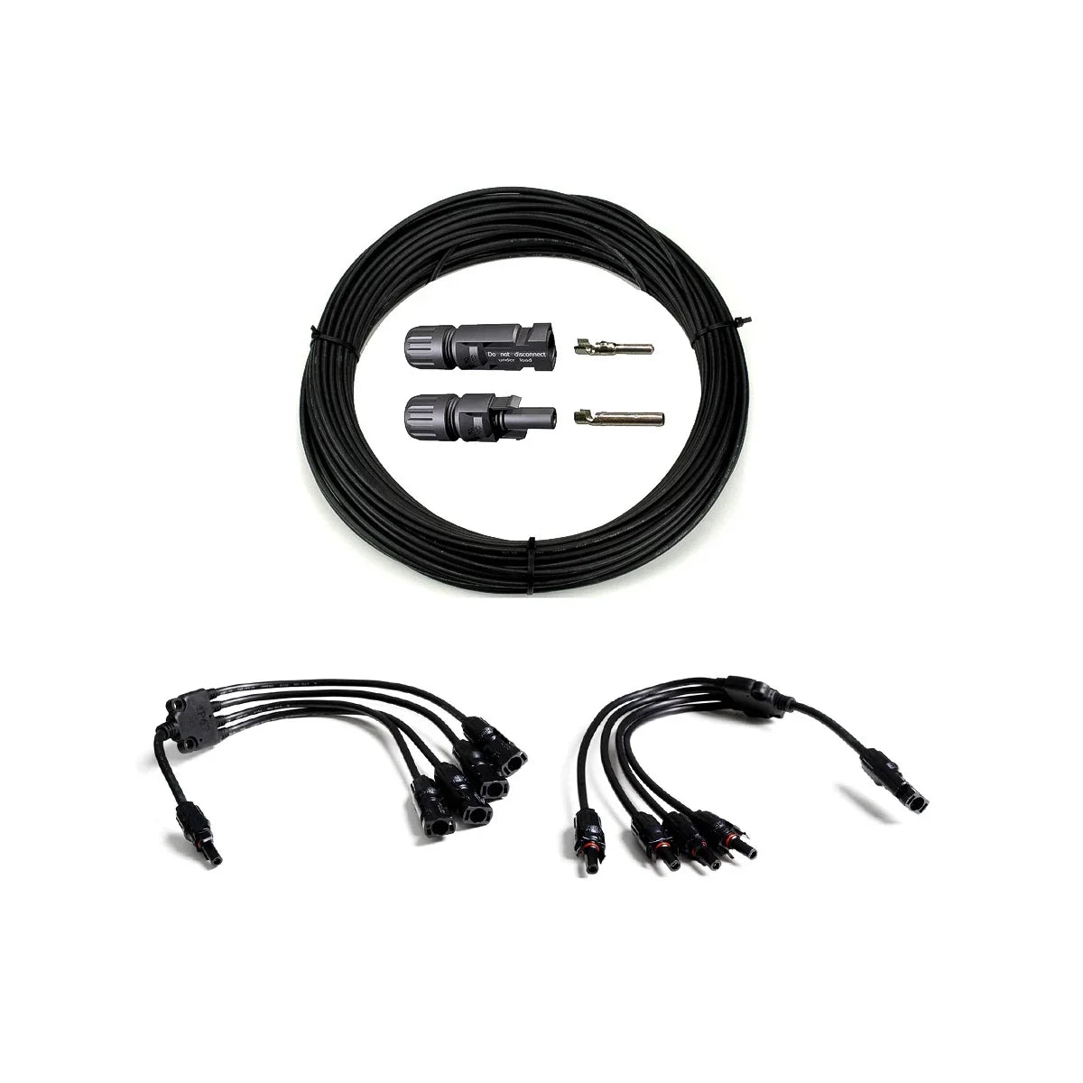 4mm² Anschluss Set IV - 4 Module parallel 15 Meter (L)