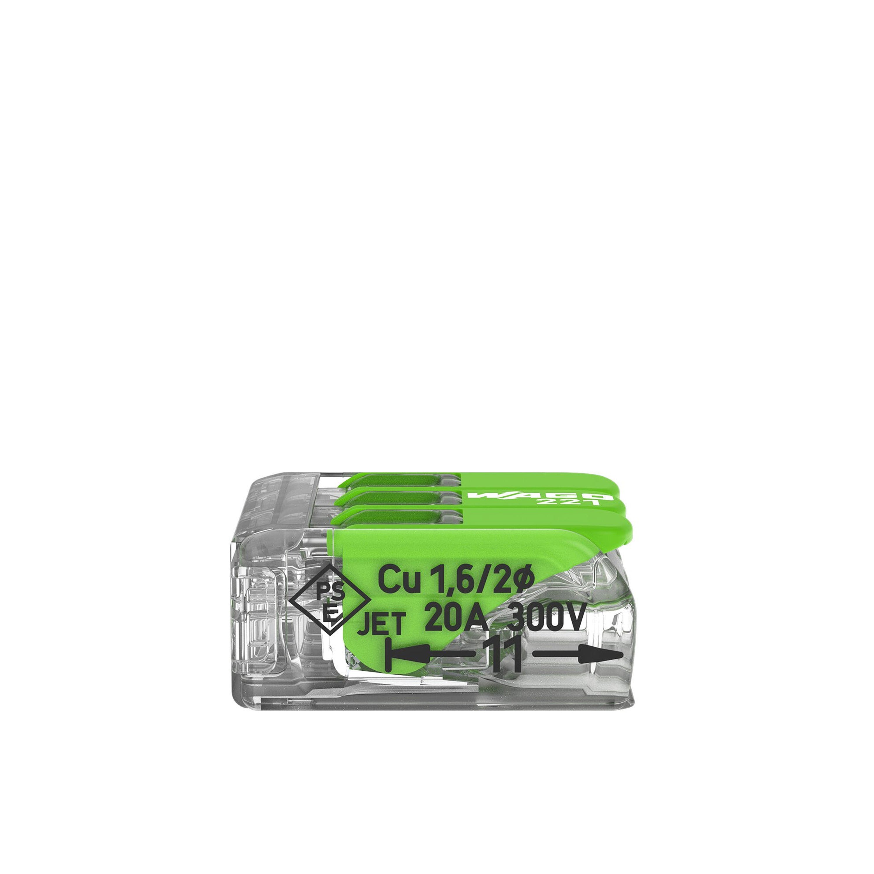 WAGO Verbindungsklemme Green Range flexibel bis 4mm² - 221-423