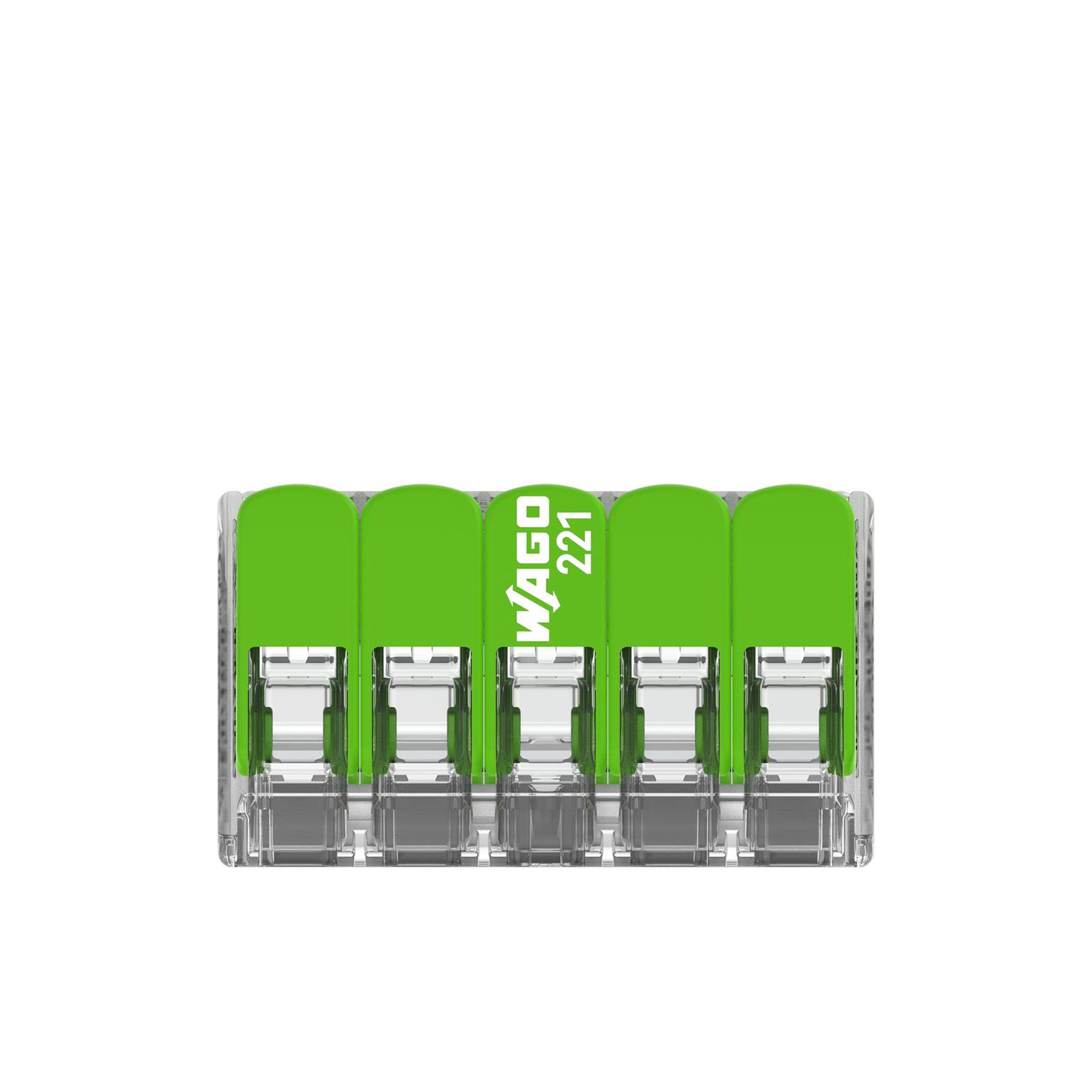 WAGO Verbindungsklemme Green Range flexibel bis 4mm² - 221-425