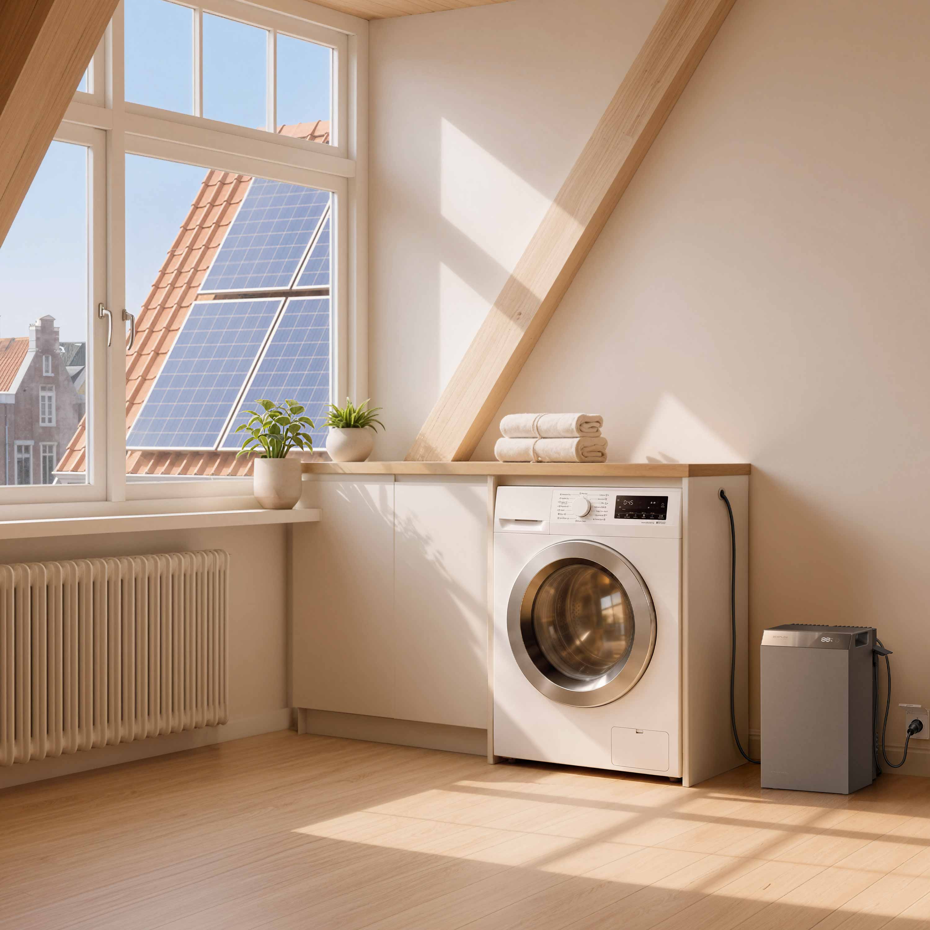 1000 W EcoFlow STREAM 5000 Balkonkraftwerk | Set mit Mikrowechselrichter und 2 x 500 W DAH bifacial Solarmodul ohne Halterung und 5 kWh Speicher
