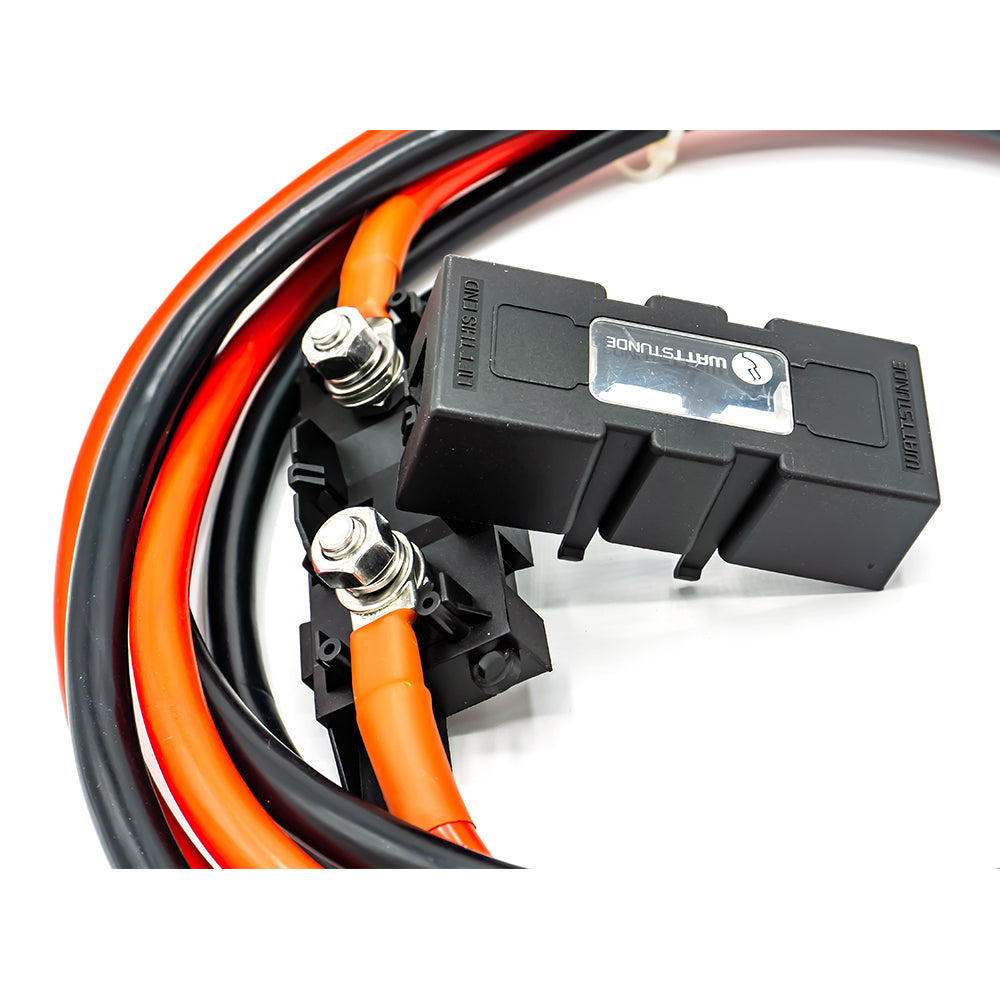WATTSTUNDE® 25 mm² Anschlusskabel BAKA25-FH 200 cm mit ANM Hochlast Sicherungshalter