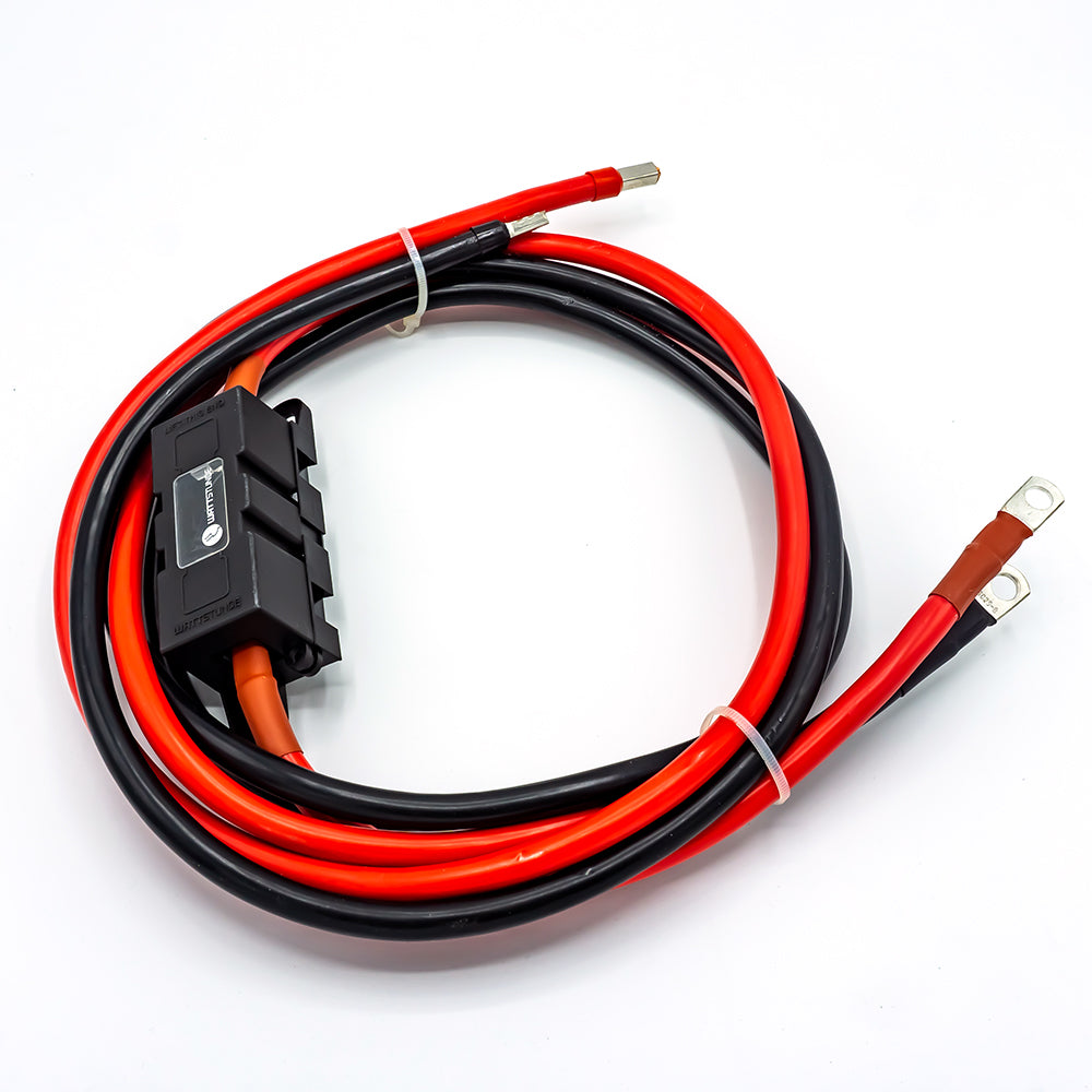 WATTSTUNDE® 25 mm² Anschlusskabel BAKA25-FH 200 cm mit ANM Hochlast Sicherungshalter