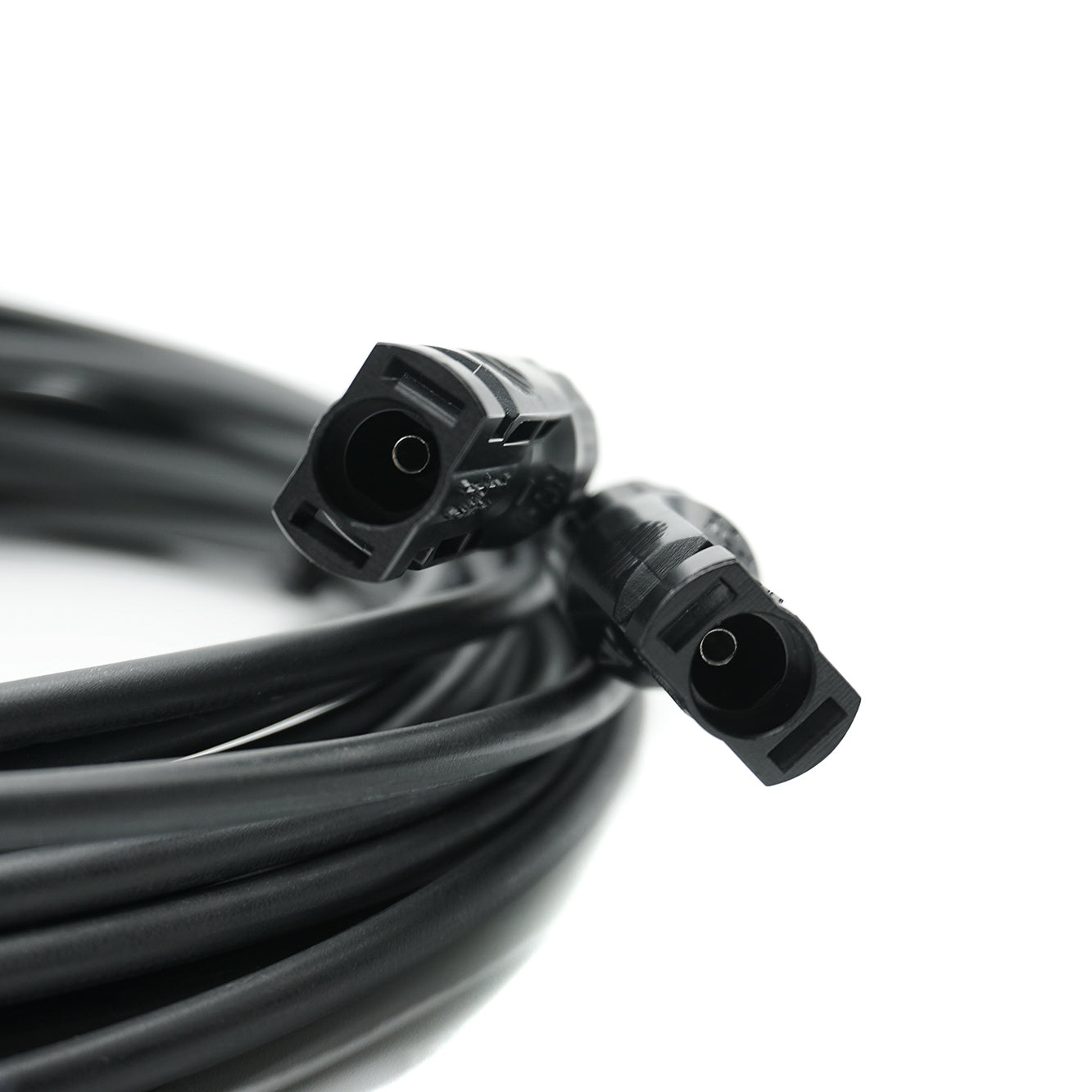 WATTSTUNDE® Solarverlängerungskabel 2x4 mm² Typ-MC4/Typ-MC4 10 m schwarz