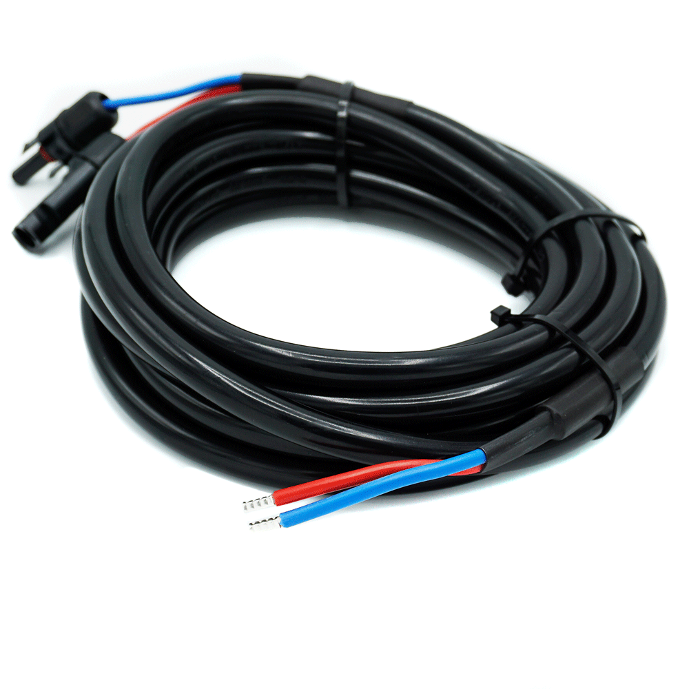 WATTSTUNDE® DAC 4.3 Anschlusskabel Solarmodul zu Laderegler 3 Meter 2 x 4 mm²