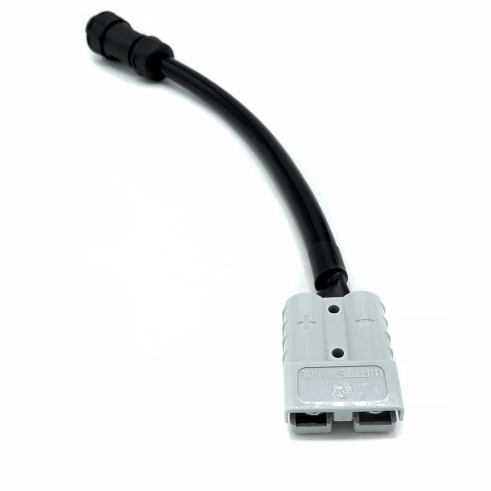 WATTSTUNDE® Adapterkabel (2x)4 mm² A50/WM212P 20 cm schwarz