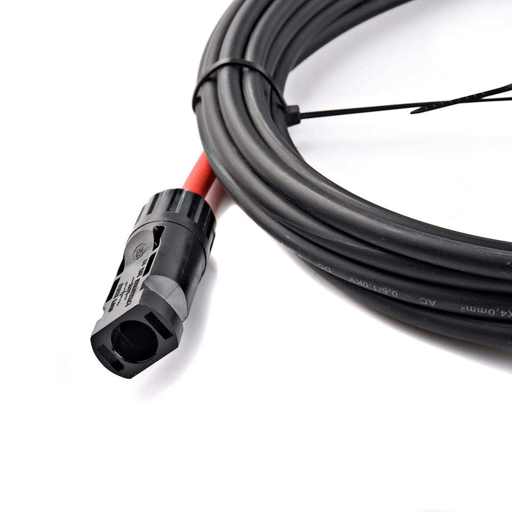 WATTSTUNDE® MVK 4.1 Anschlusskabel Solarmodul zu Laderegler 2 x 1 Meter 4 mm²