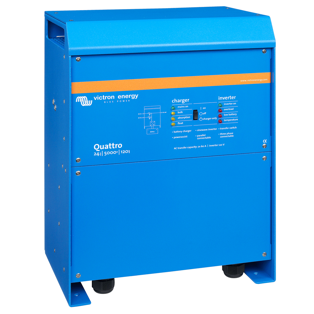 Victron Quattro 24/5000/120-100 Wechselrichter 4000W und Ladegerät 24V