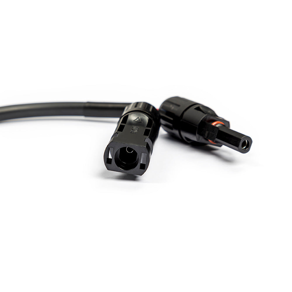 WATTSTUNDE® Adapterkabel (2x)4 mm² Typ-MC4/A50PS 20 cm schwarz