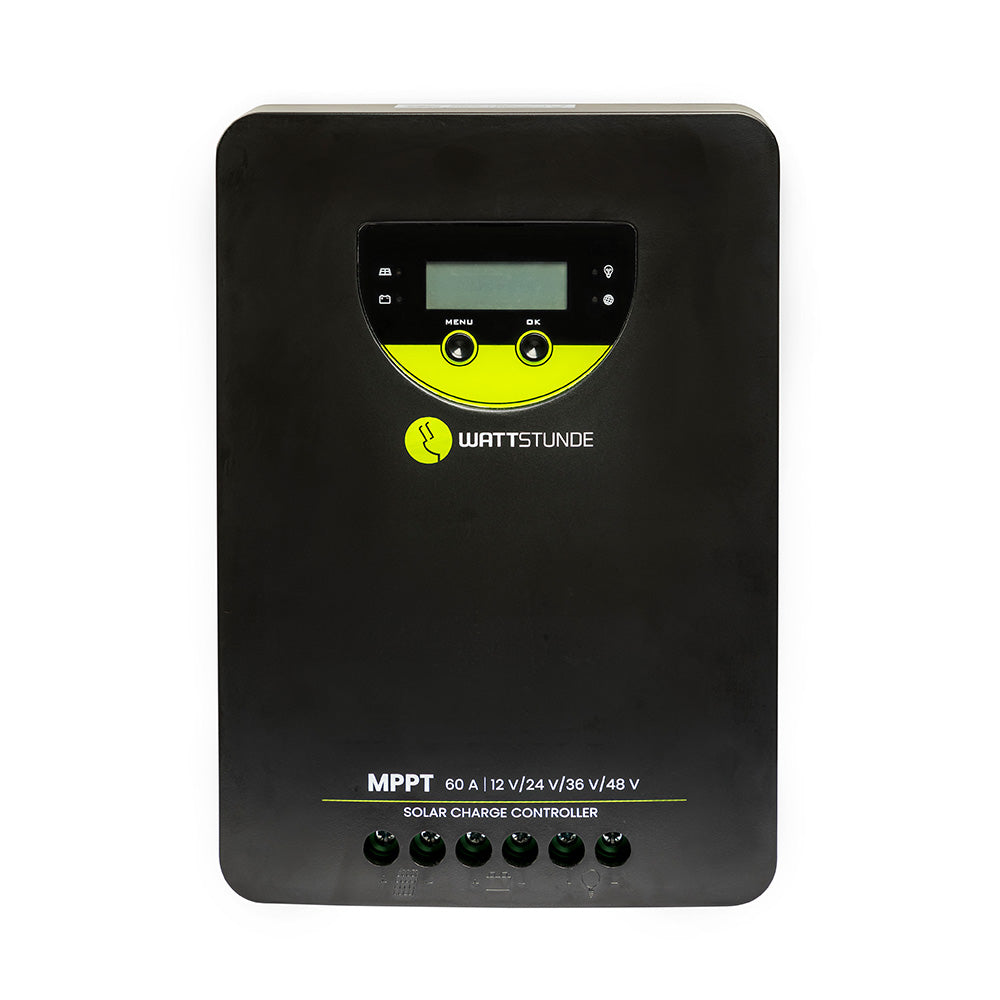 WATTSTUNDE® 60 A 140 V MPPT Solar Laderegler WLR-BT 60.140 MPPT 12 / 24 / 36 / 48 V