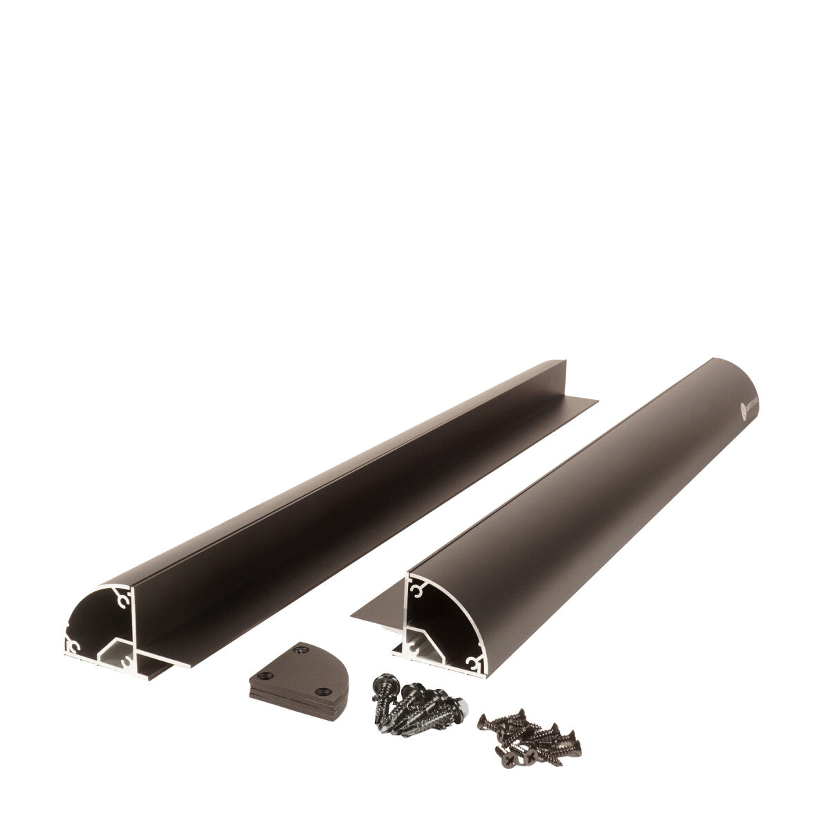 WATTSTUNDE® MOUNT Solarmodul Alu Halterung 55 schwarz