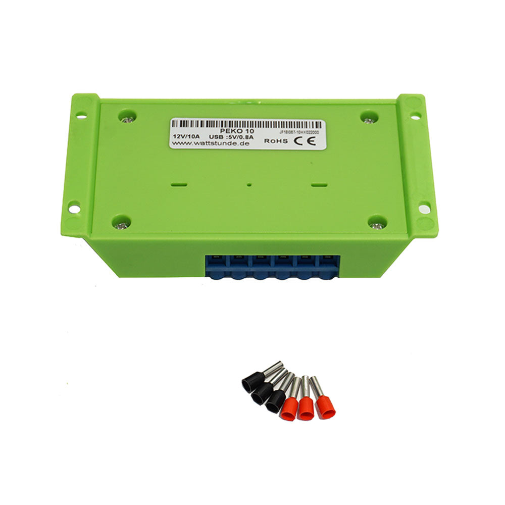 WATTSTUNDE® 10 A Solar Laderegler PEKO10