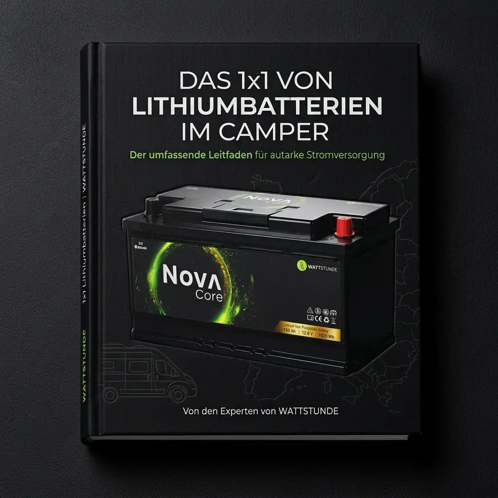 1x1 von Lithiumbatterien im Camper – Grundlagen und Abkürzungen einfach erklärt