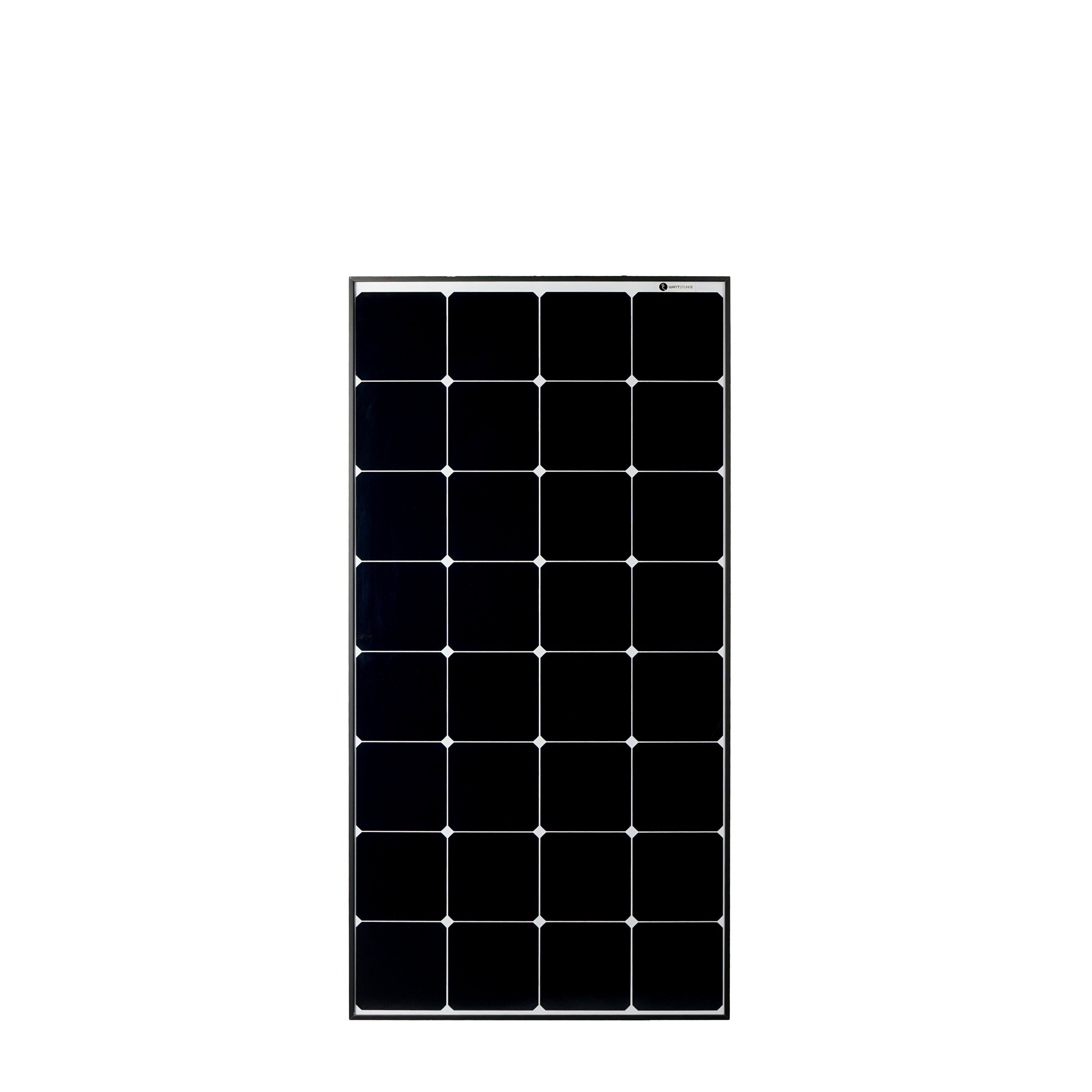 125W Daylight Wohnmobil Solaranlage SOLA Frame schwarz