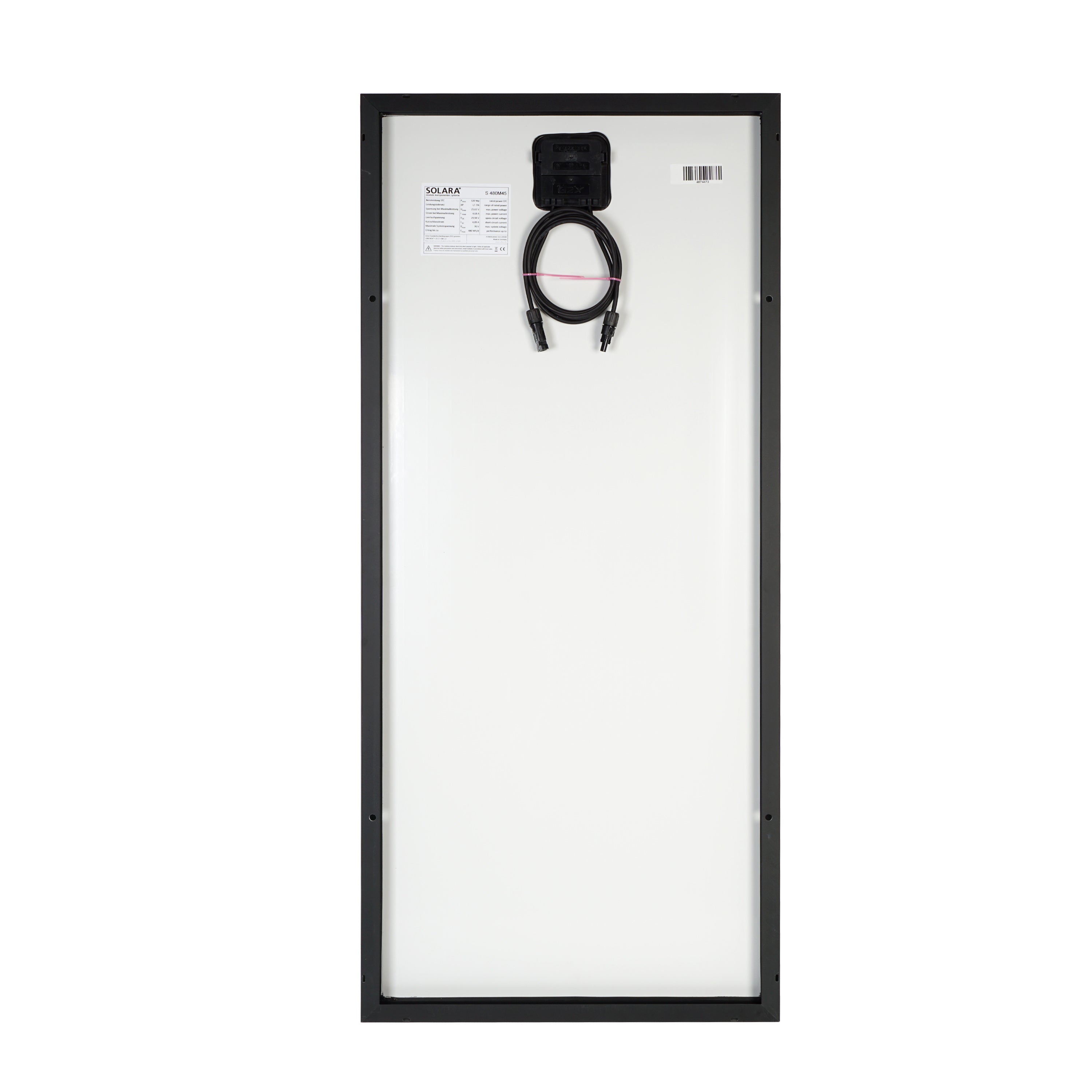 SOLARA S-Serie S480M45 Solarmodul 120 Wp