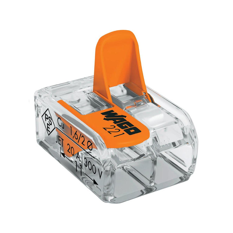 WAGO Verbindungsklemme flexibel bis 6mm² - 221-612