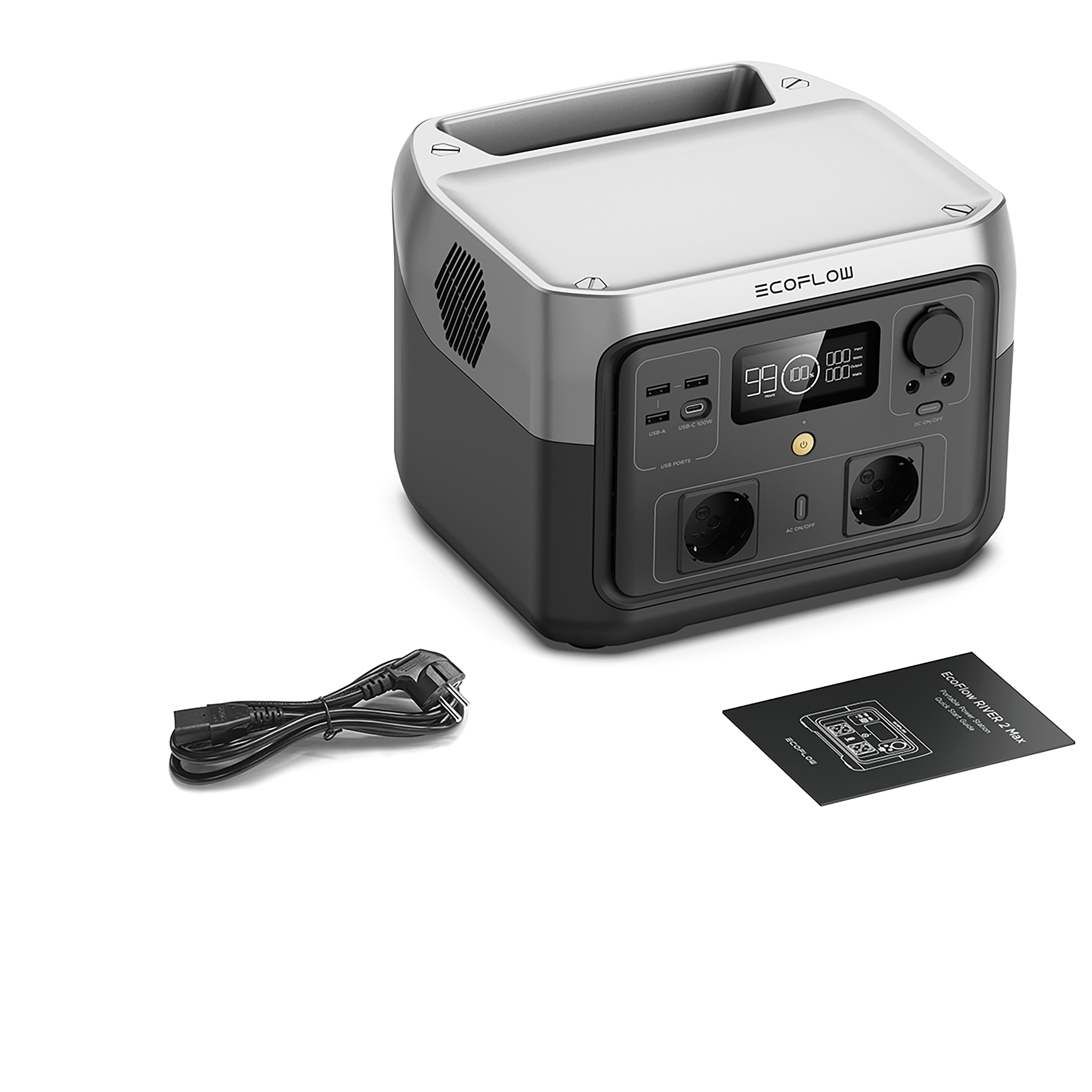EcoFlow RIVER 2 MAX Powerstation 512 Wh
