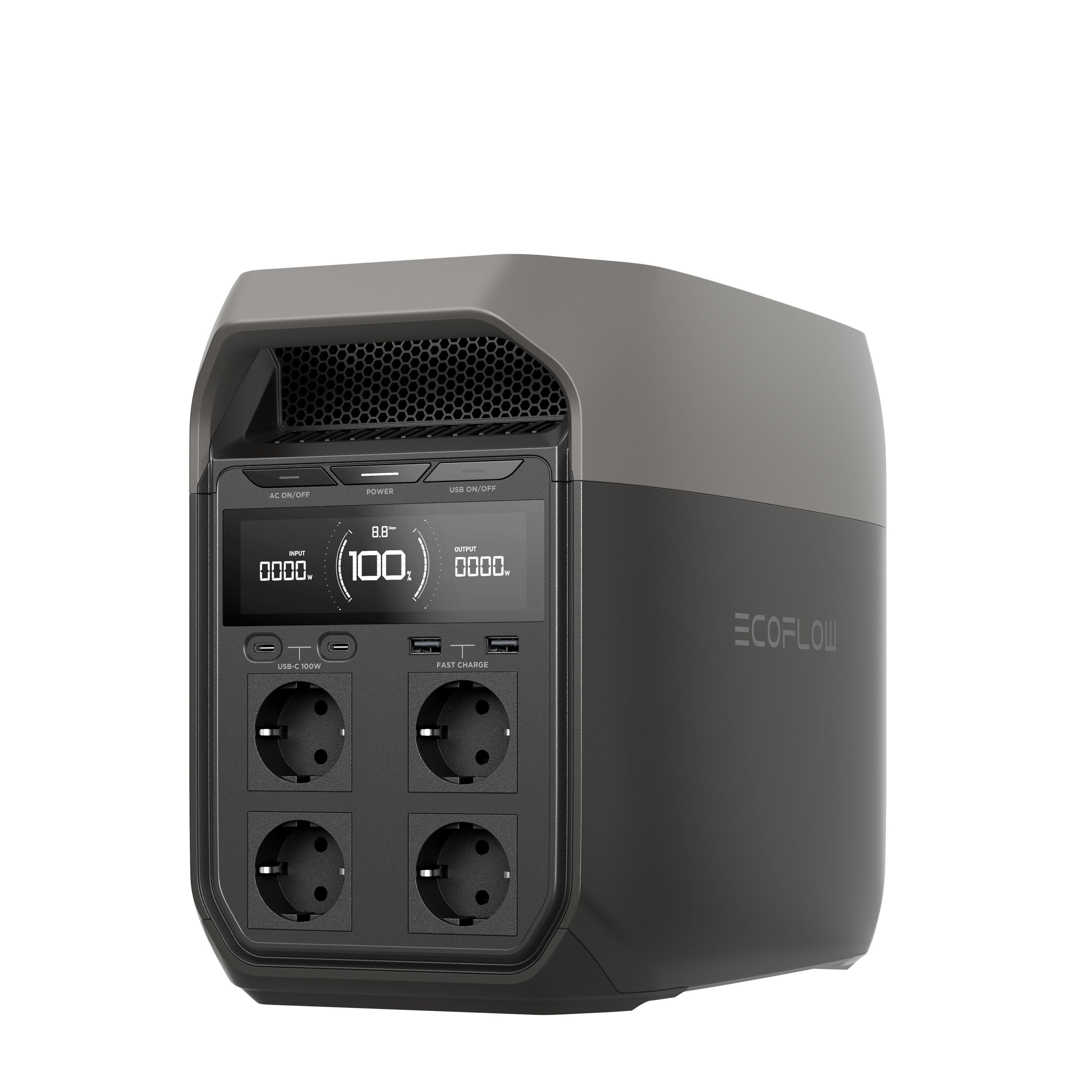 EcoFlow Alternator Charger Set mit 600 W Batterieladegerät mit DELTA 3 Powerstation