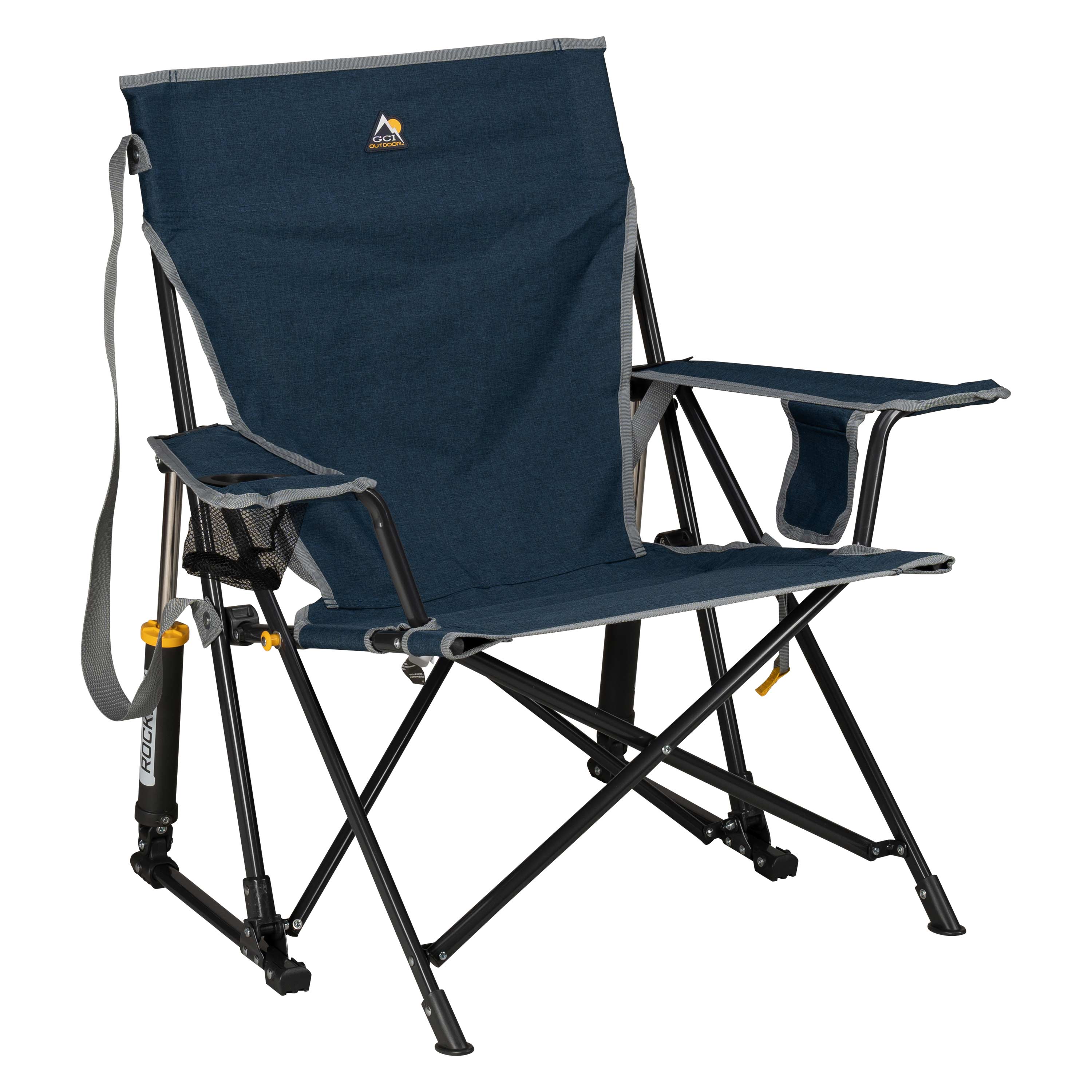 GCI Outdoor Kickback Rocker Campingstuhl Heathered Indigo