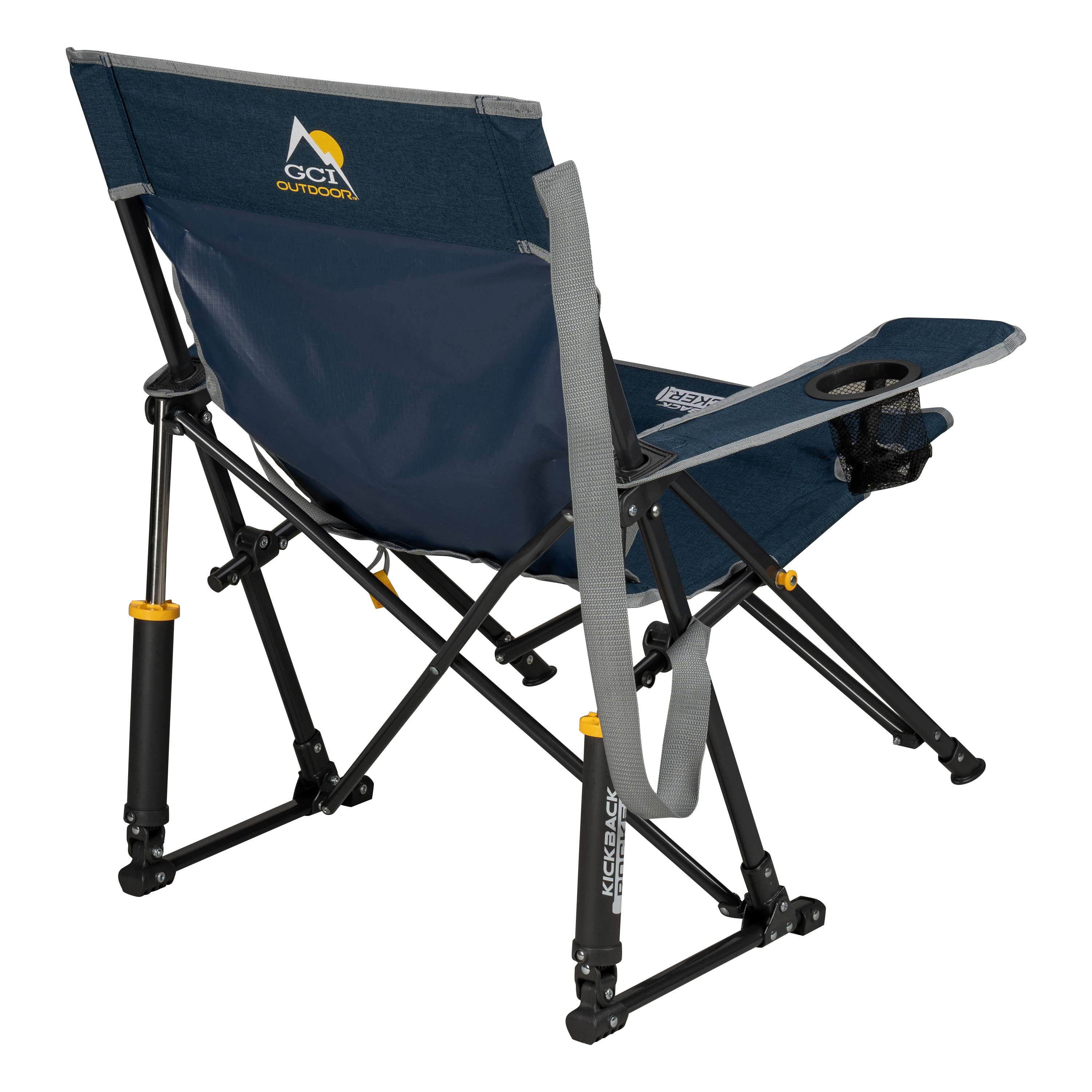 GCI Outdoor Kickback Rocker Campingstuhl Heathered Indigo