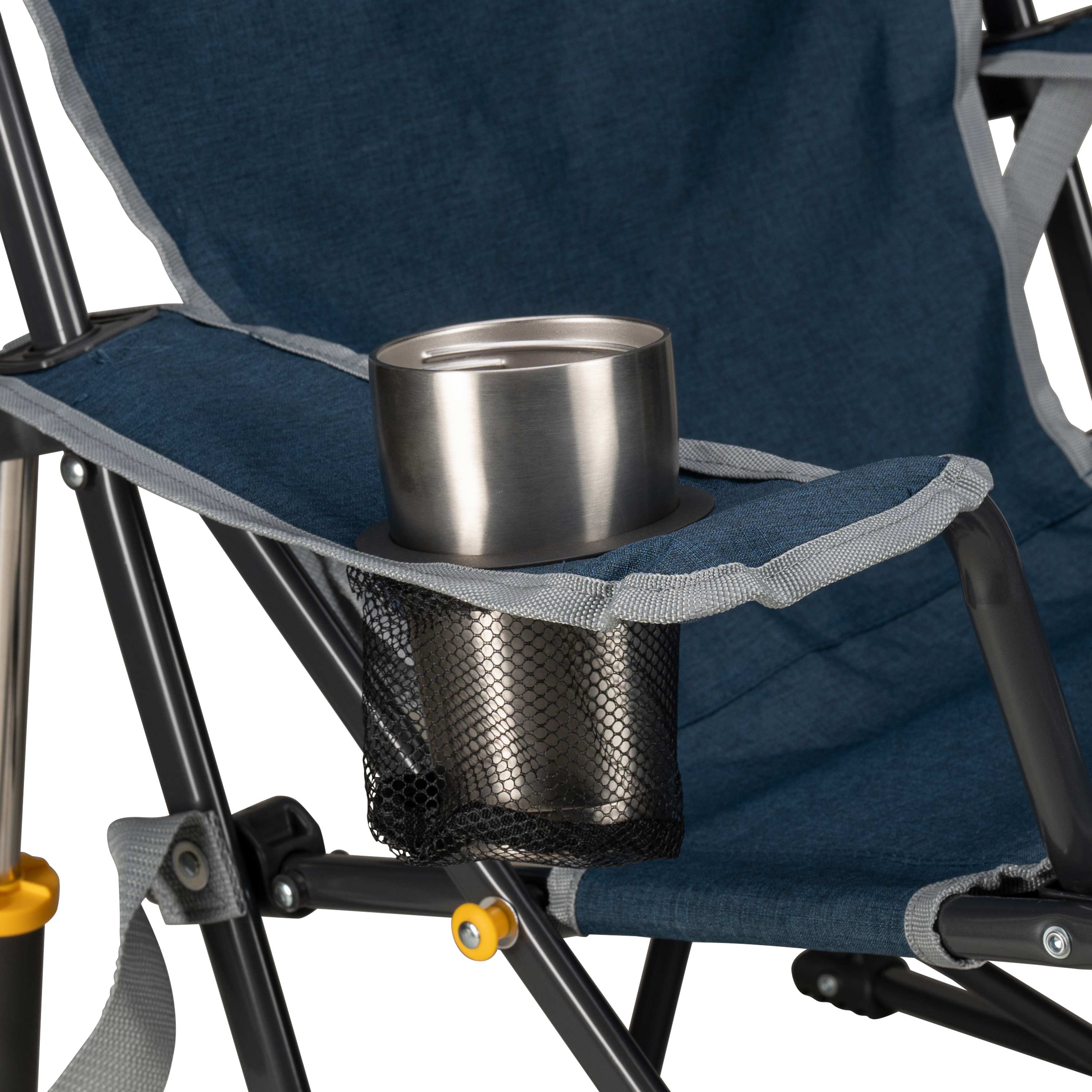 GCI Outdoor Kickback Rocker Campingstuhl Heathered Indigo