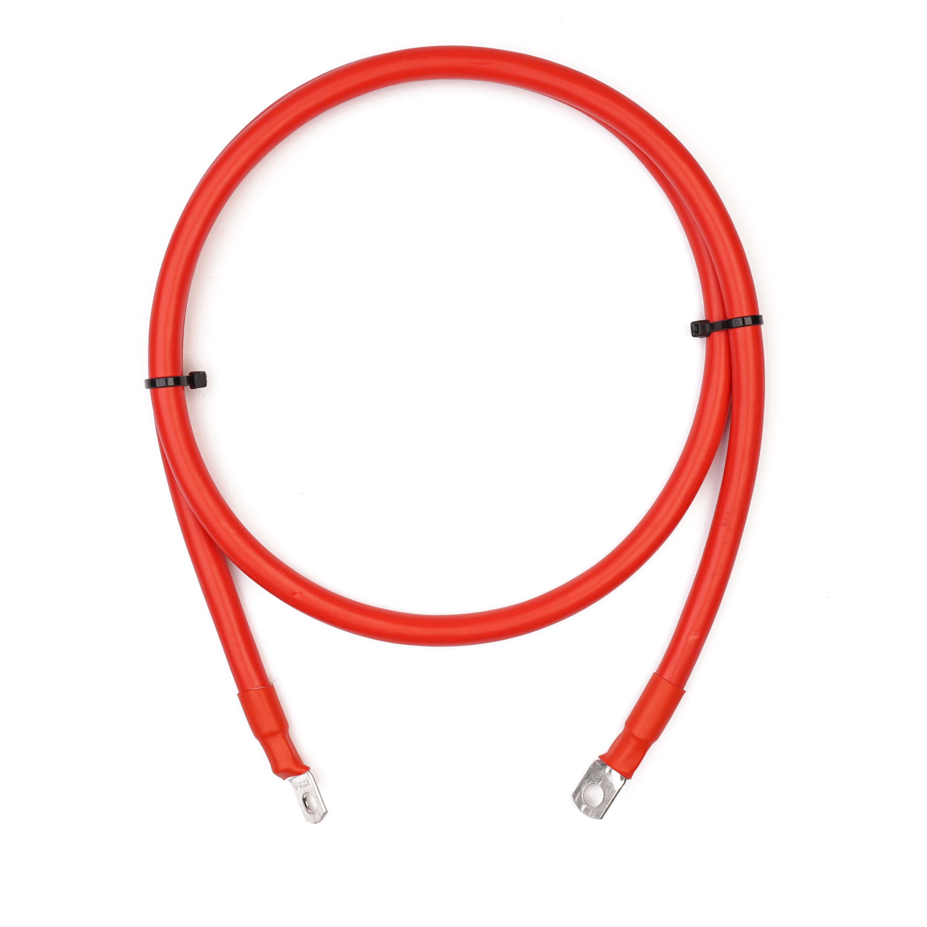 WATTSTUNDE® Batteriekabel 35 mm² M8/M8 130 cm rot