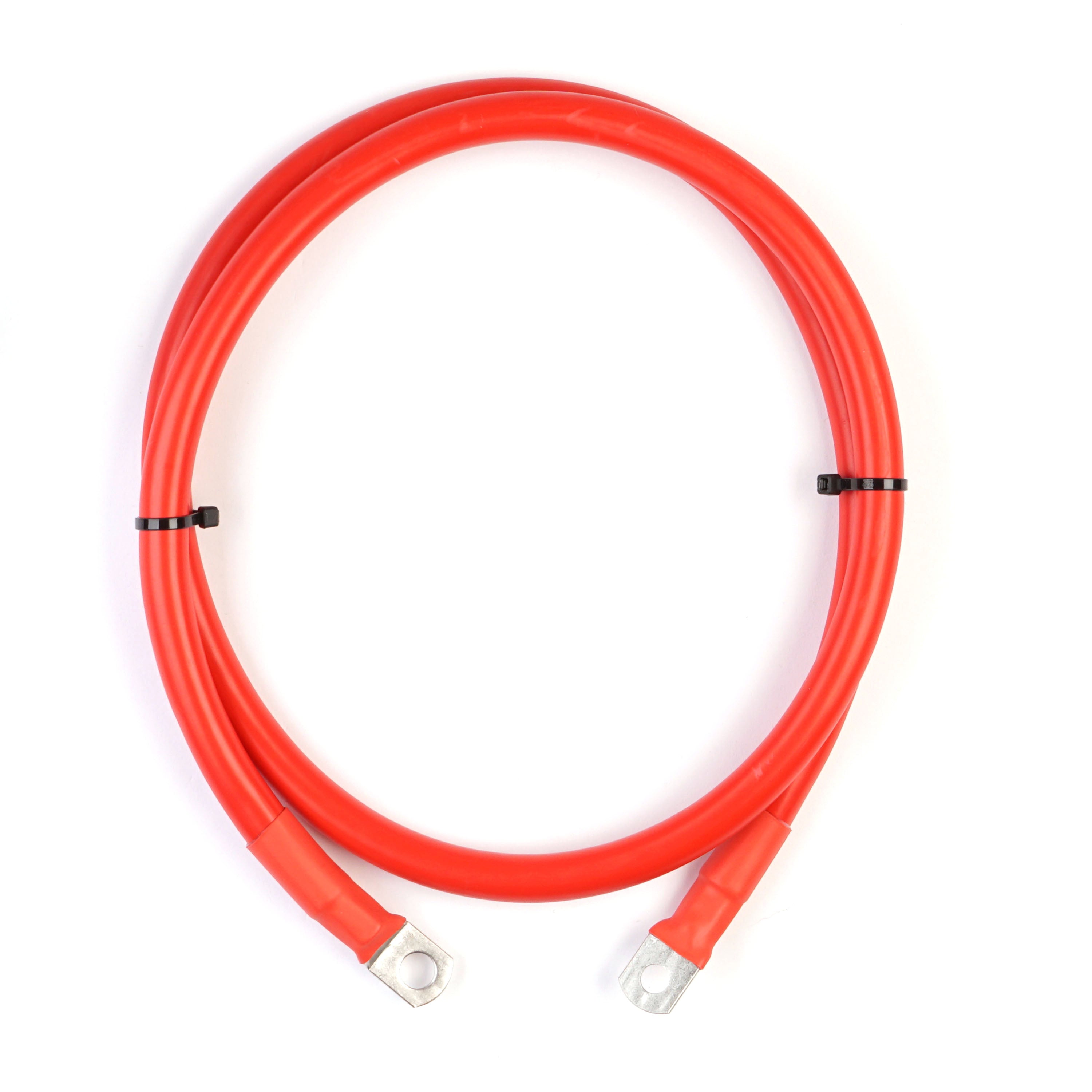 WATTSTUNDE® Batteriekabel 50 mm² M8/M10 130 cm rot