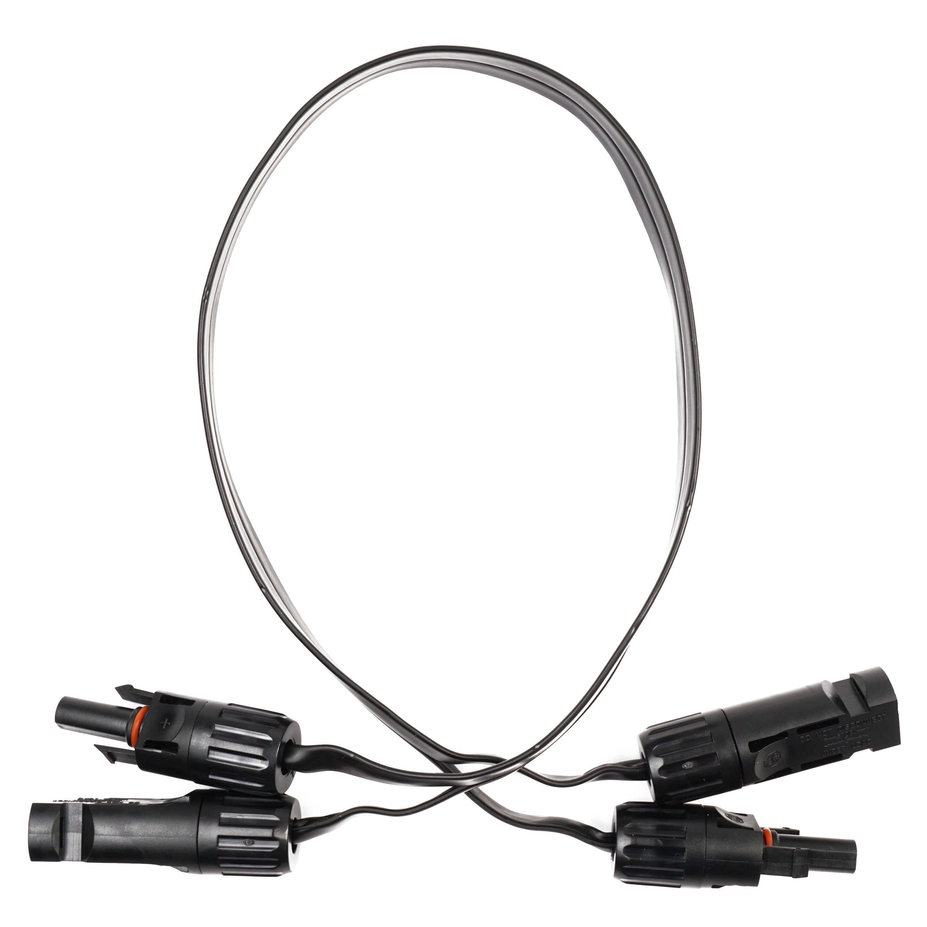 WATTSTUNDE® MC4 auf MC4 Flachbandkabel 50 cm