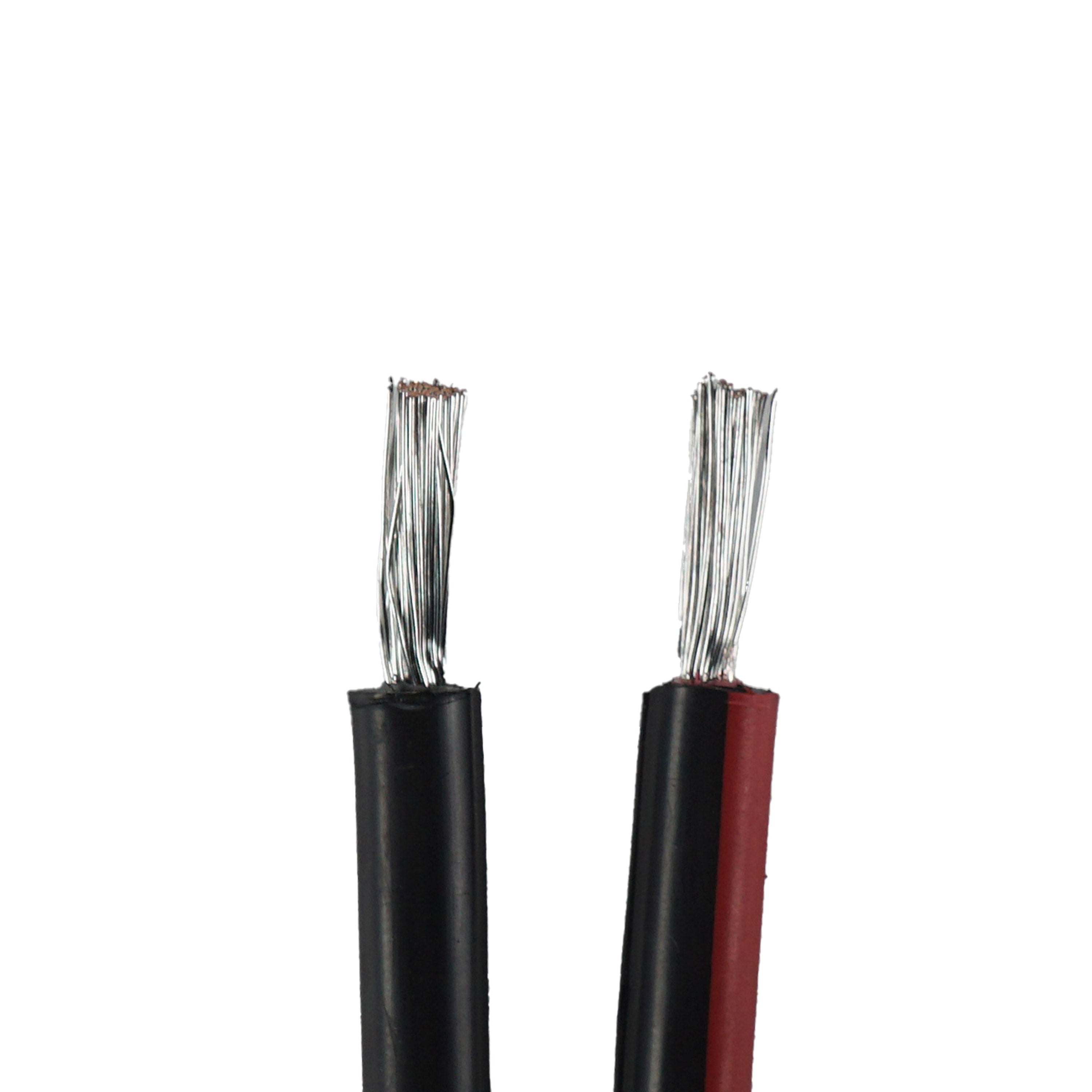 WATTSTUNDE® Twin-Solarkabel 4 mm² rot/schwarz Meterware