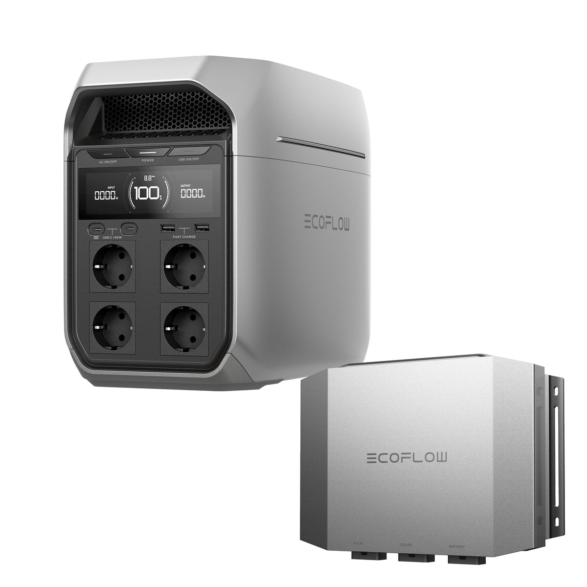 EcoFlow Alternator Charger Set mit 1000 W Batterieladegerät mit DELTA 3 Plus Powerstation