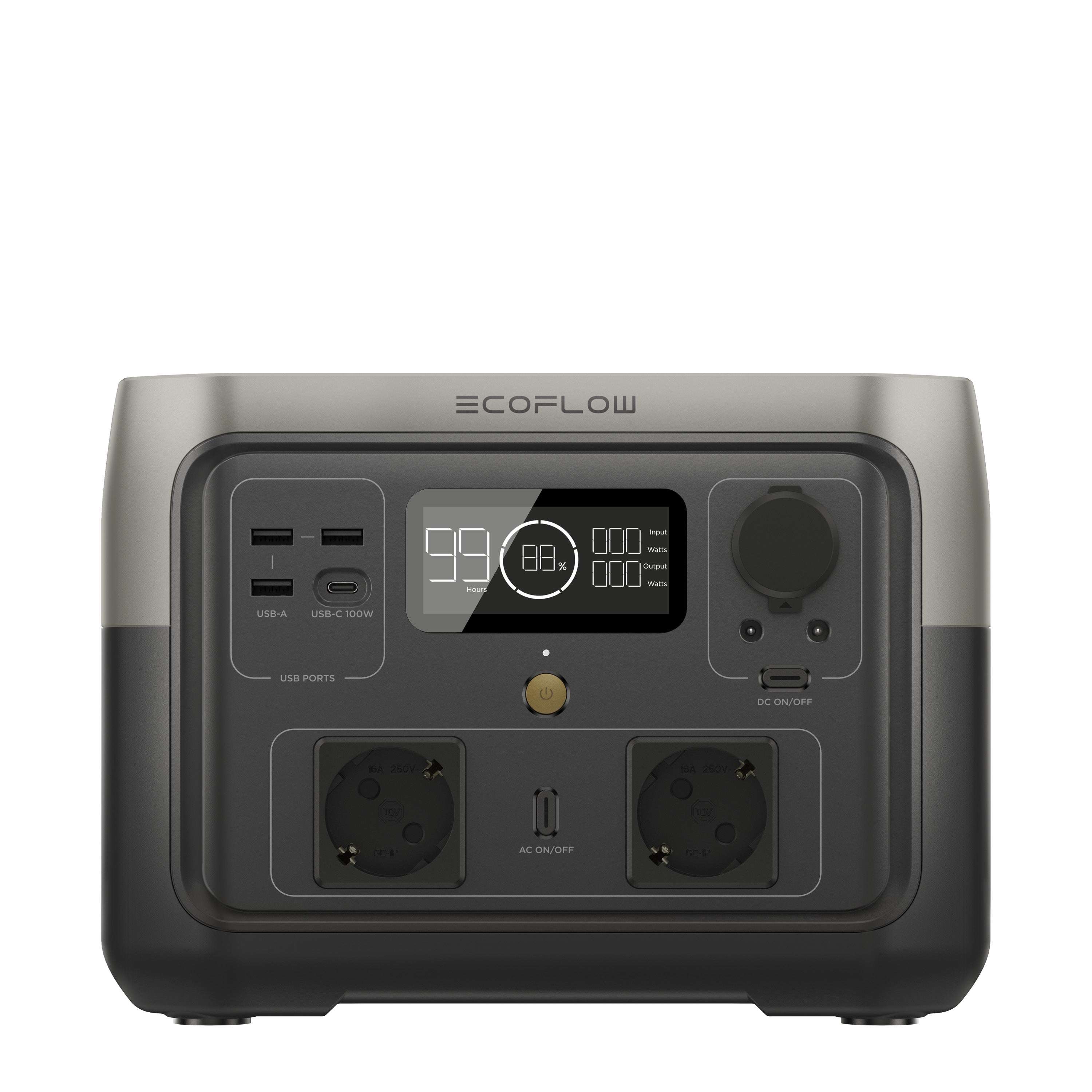 EcoFlow RIVER 2 MAX Powerstation Bundle mit WATTSTUNDE SOLA Ease 200W SunFolder Solartasche