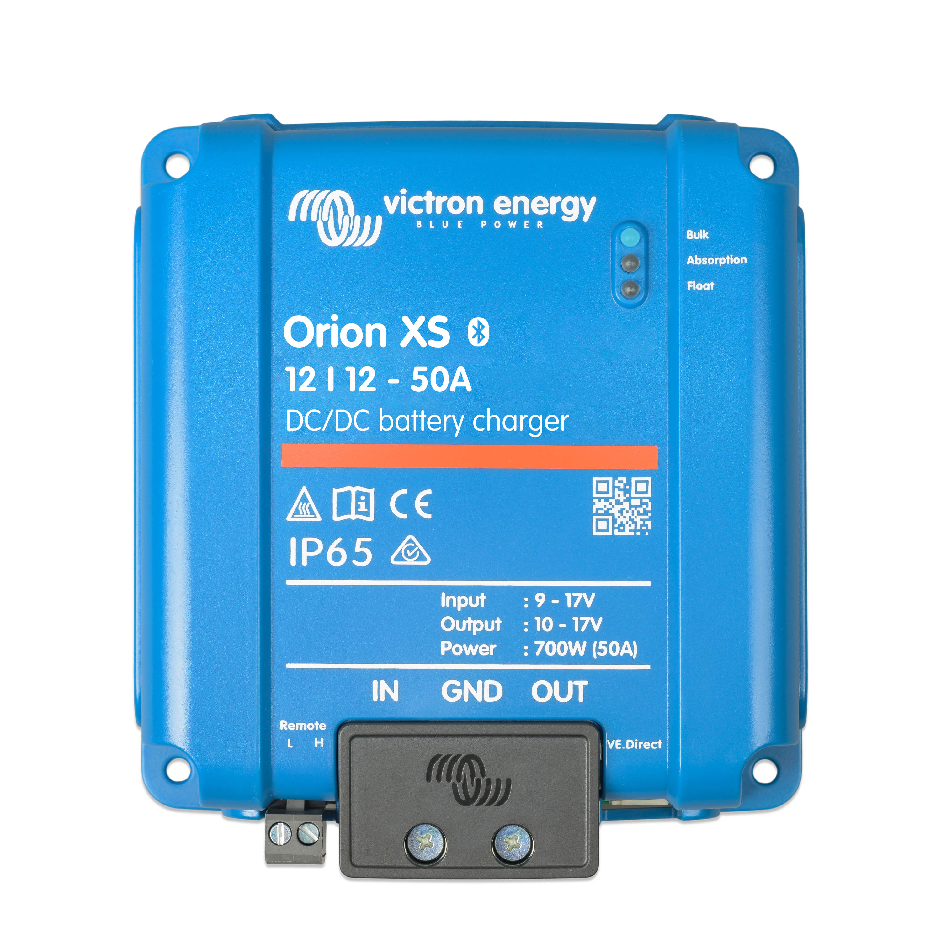 Ladebooster Set mit Victron Orion XS 12/12-50A und Anschlusskabel für Start und Boardbatterie 5 m