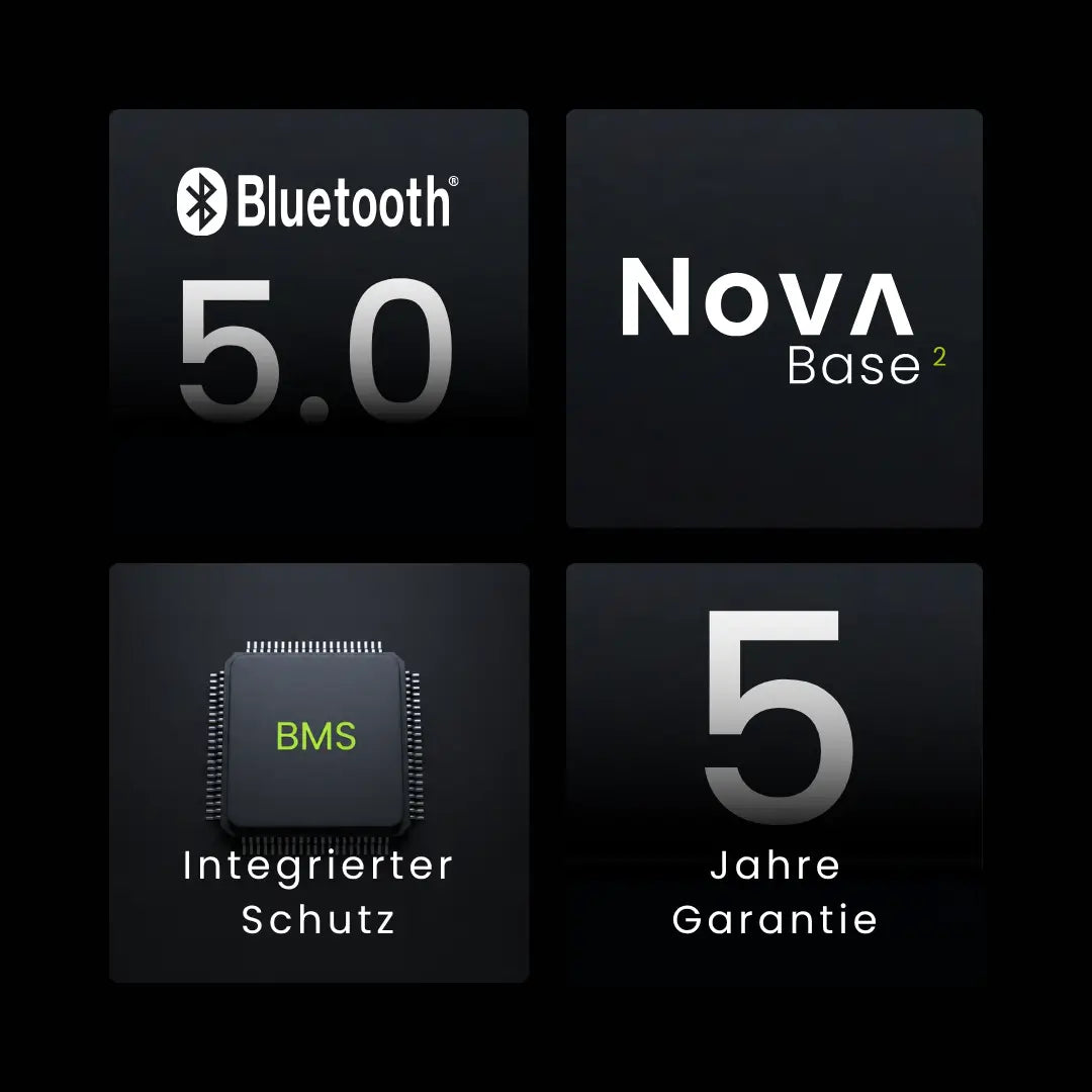 WATTSTUNDE® NOVA Base 2 100Ah Batterie LiFePO4