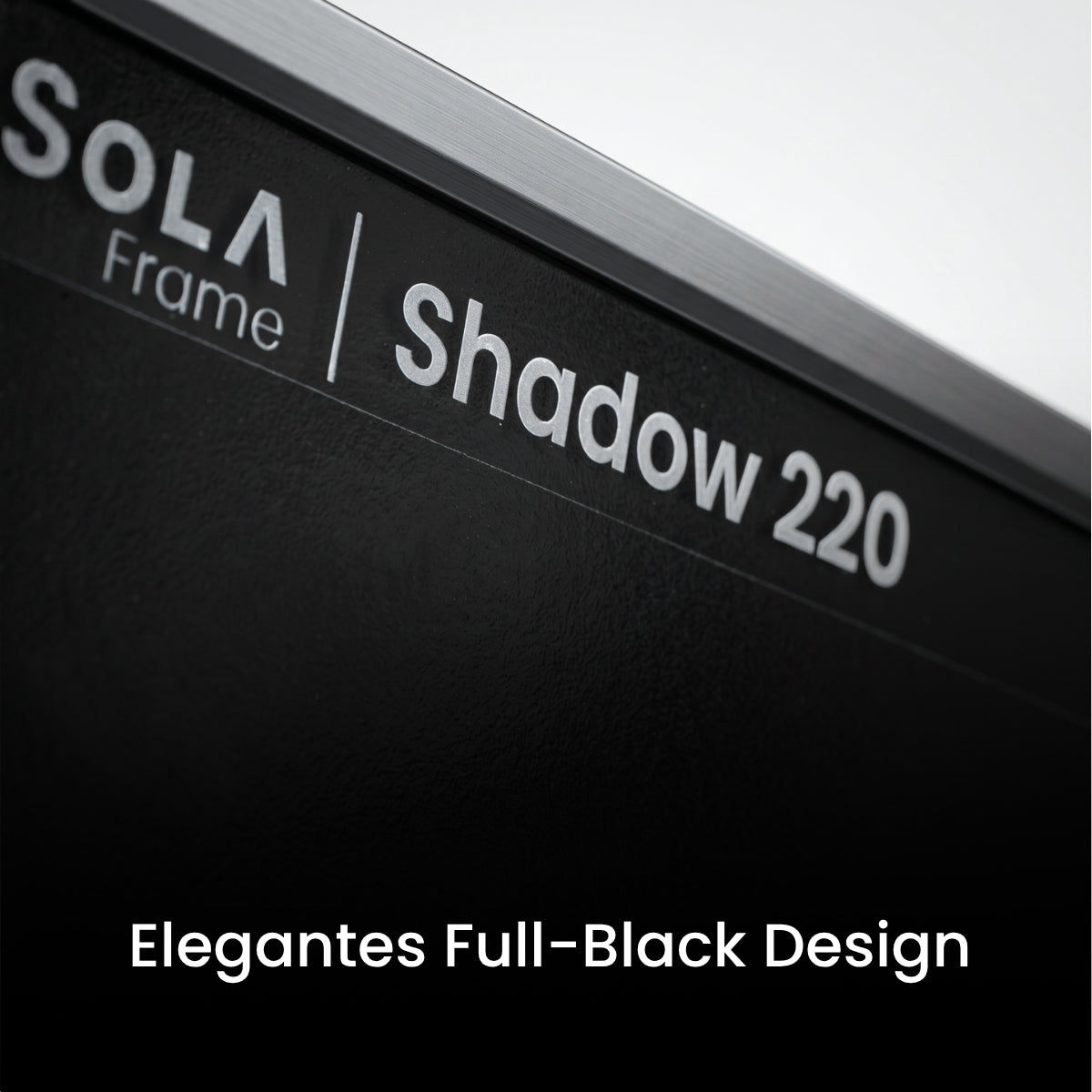 WATTSTUNDE® SOLA Frame Shadow Solarmodul 220 W