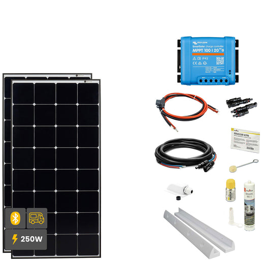 WATTSTUNDE SOLA Frame Daylight Wohnmobil Komplettset 250 W weiß