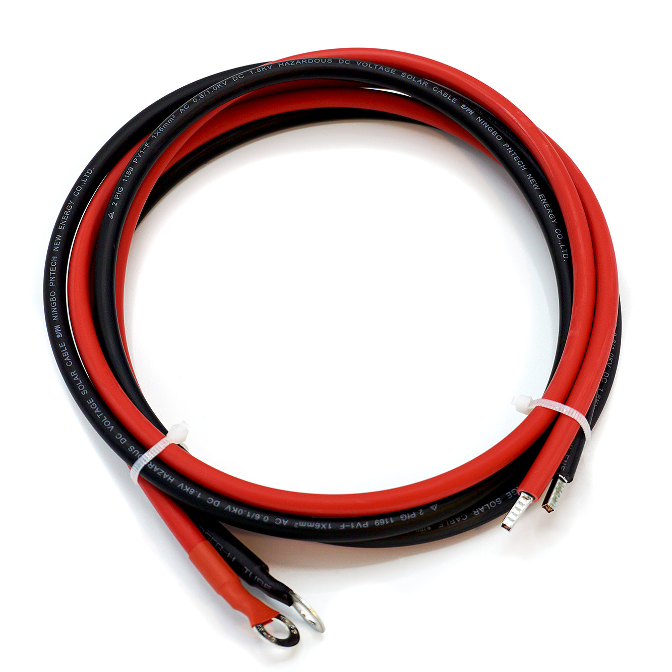 WATTSTUNDE® 4 mm² Batterieanschlußkabel BAKA20-OS/BAKA04-OS ohne Sicherung